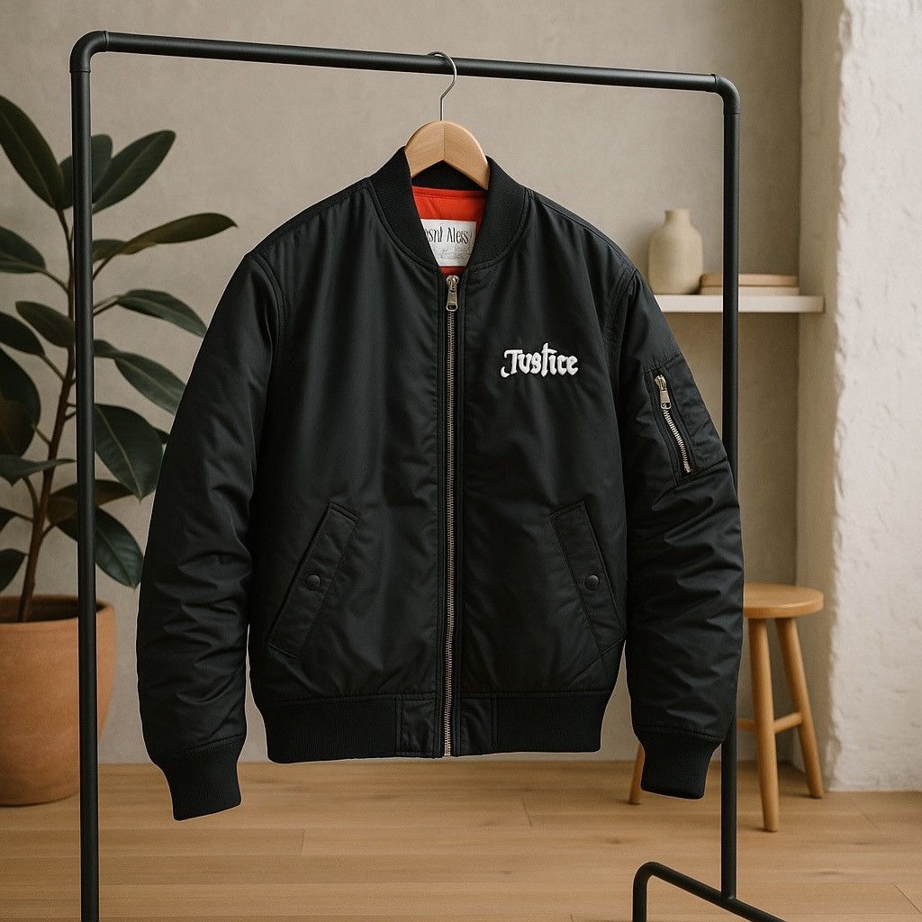 Justice Bomber Jacket - Iris Space Opera