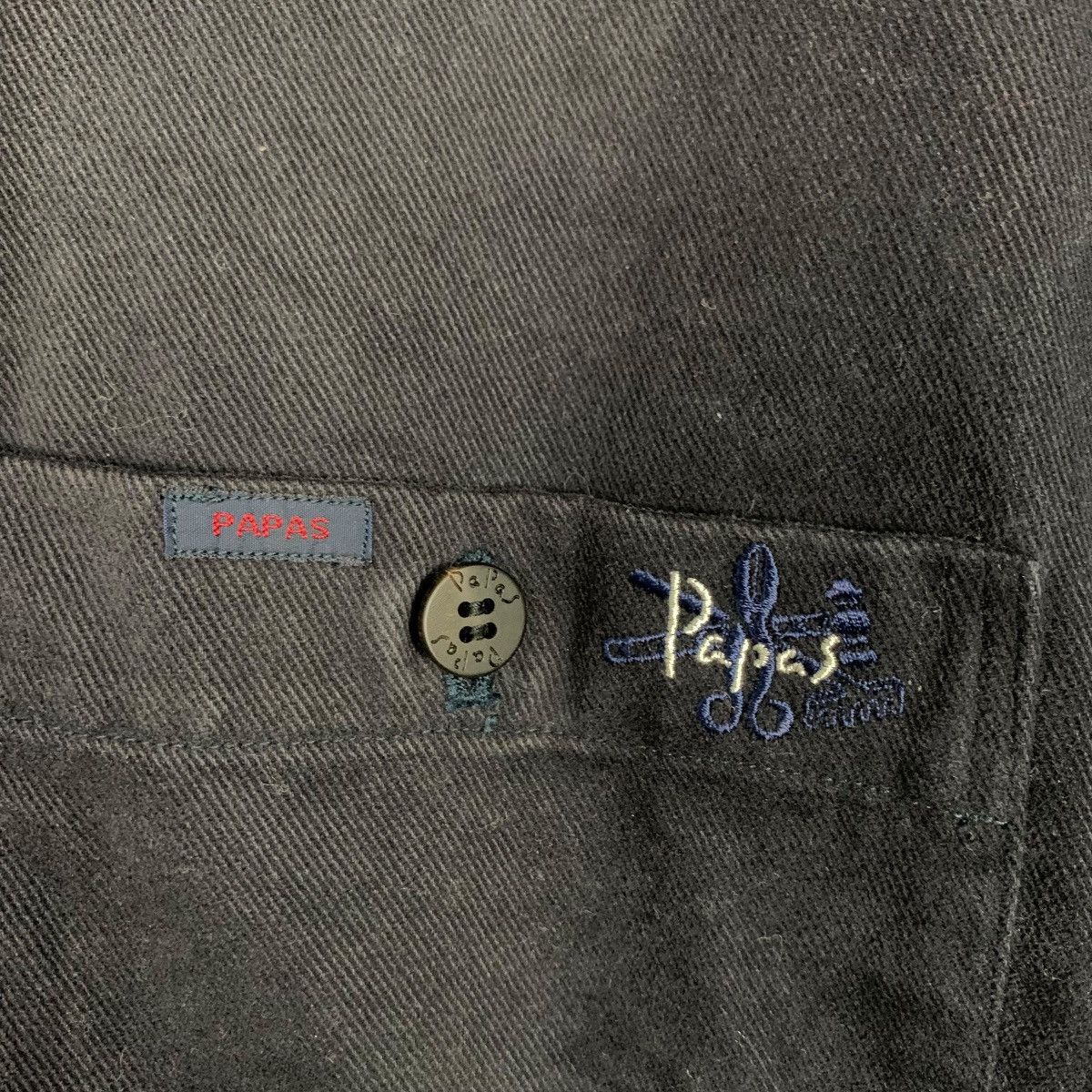 Japanese Brand PAPAS Button Casual Blue Jacket#2933-C133 Size US L / EU 52-54 / 3 - 15 Thumbnail