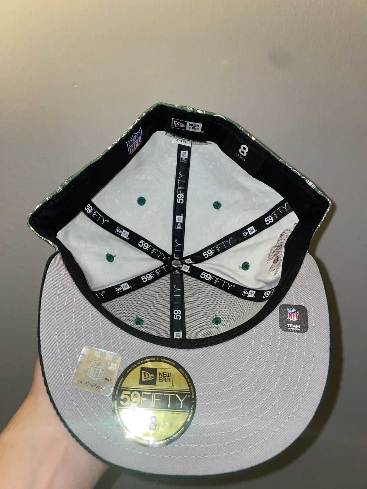 New Era Myfitteds New York jets 1996 nsfl draft size 8 bran Size ONE SIZE - 7 Thumbnail
