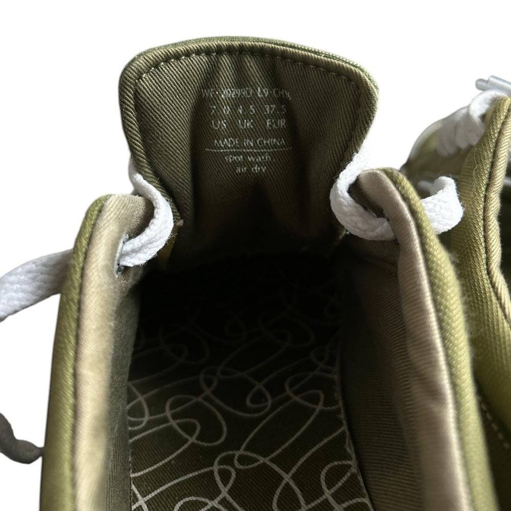 Keds Keds Olive Green Canvas Sneakers - Women's Size 7 Size US 7 / IT 37 - 5 Thumbnail