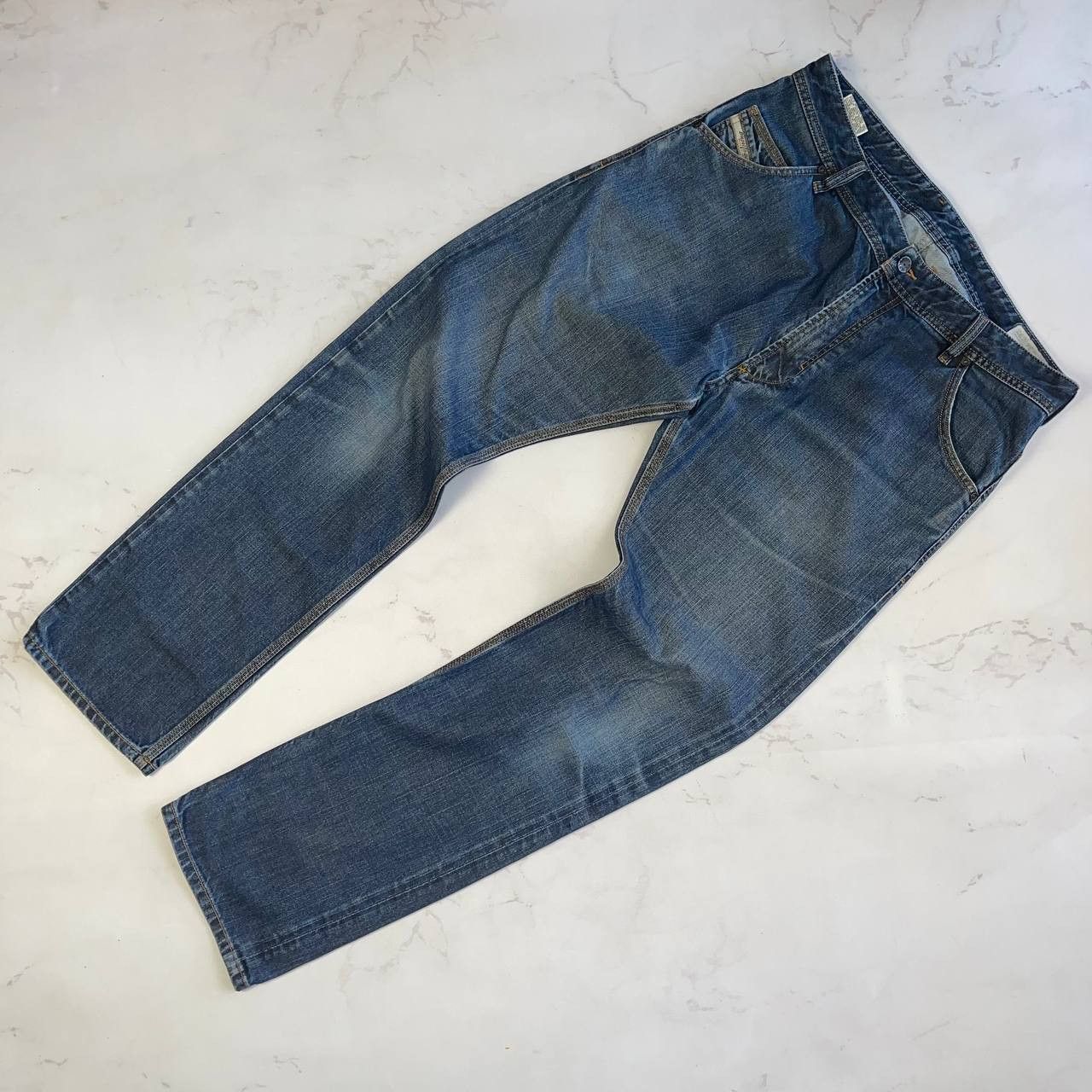 Diesel Diesel Vintage Jeans Mens w32 Blue Denim Pants Straight Y2K Size US 34 / EU 50 - 1 Thumbnail