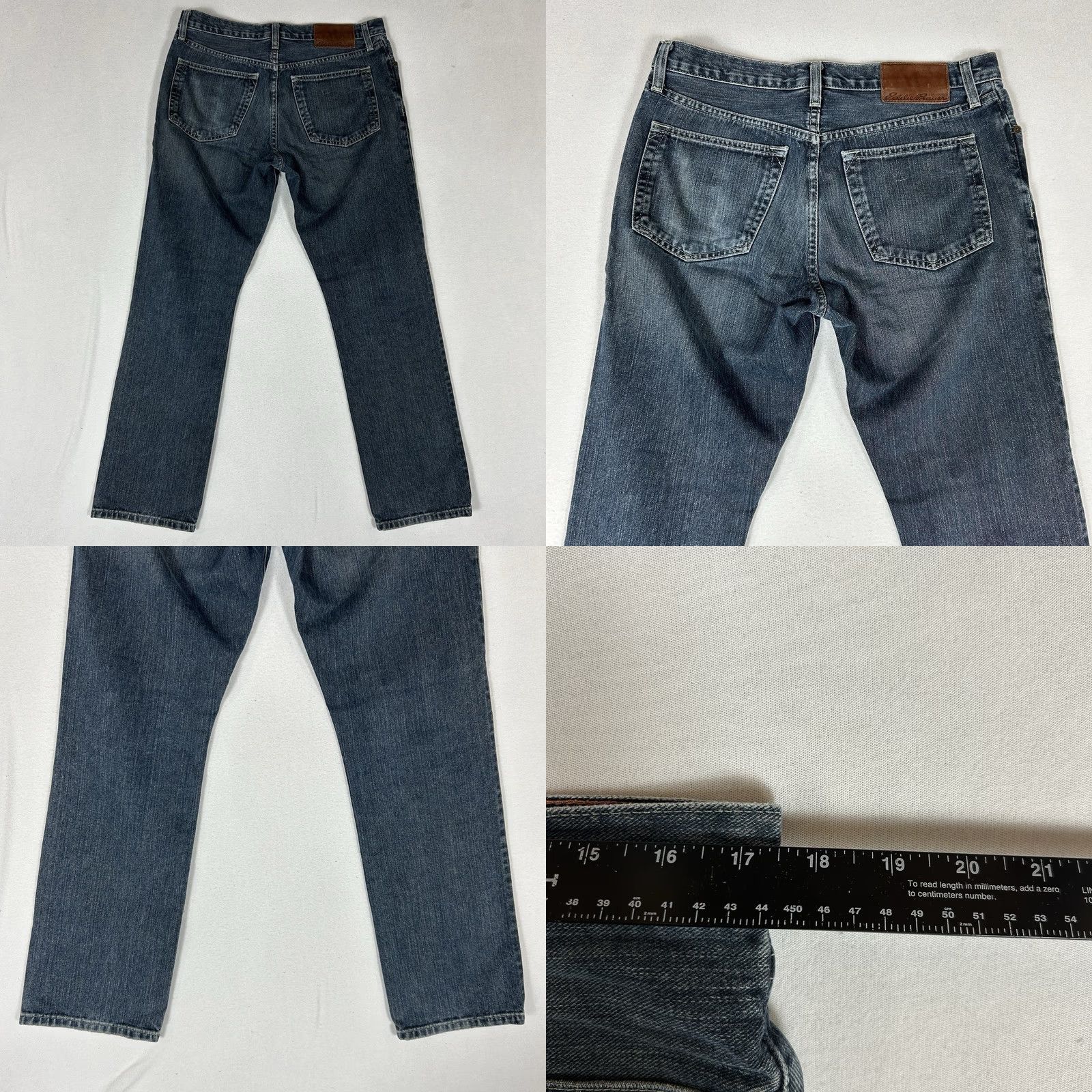 Eddie Bauer Eddie Bauer Slim Fit Jeans Men's 33x32 Cotton Medium Wash Denim Size US 33 - 8 Thumbnail