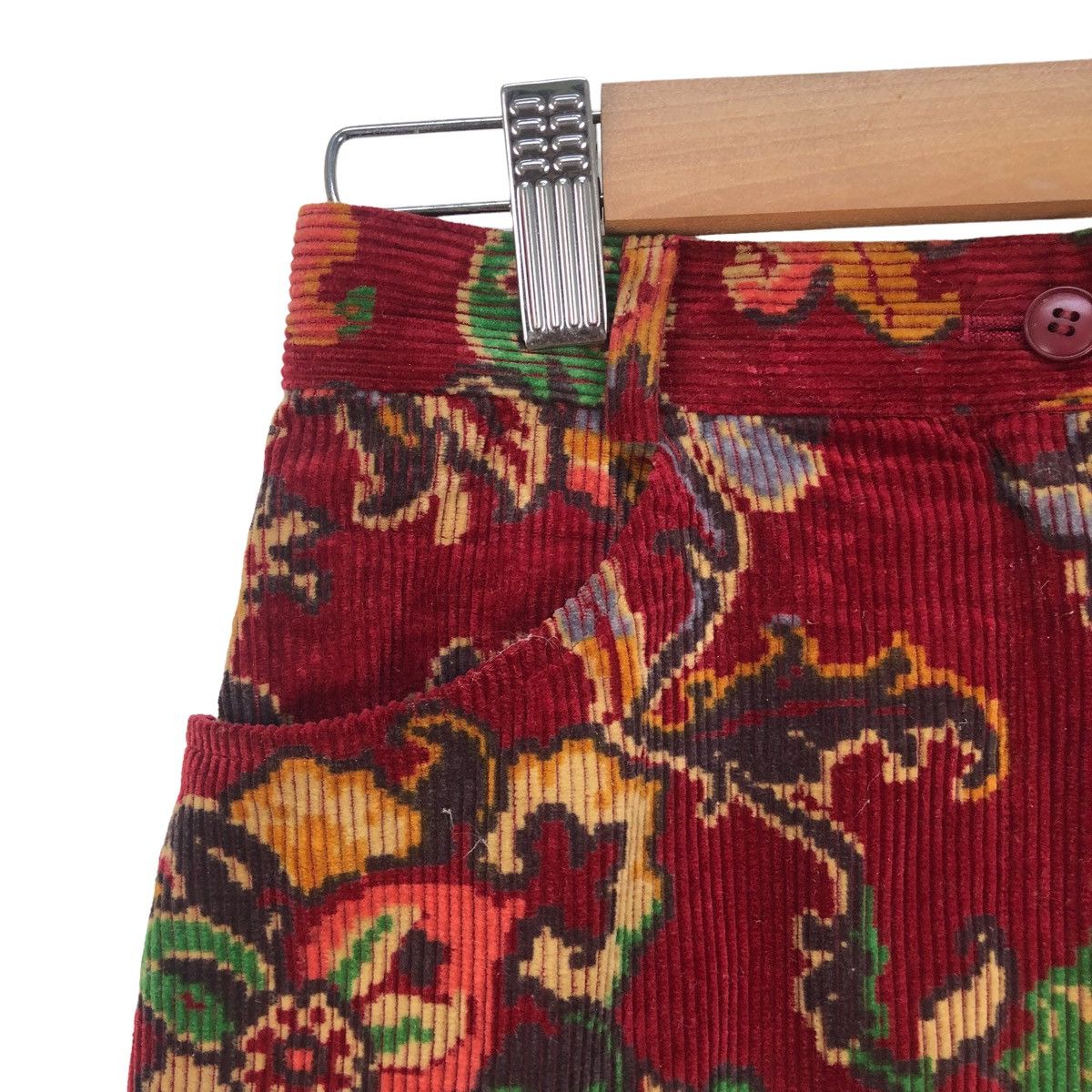 Kenzo Kenzo Full Print Floral Mini Skirt Size 26" / US 2 / IT 38 - 3 Thumbnail