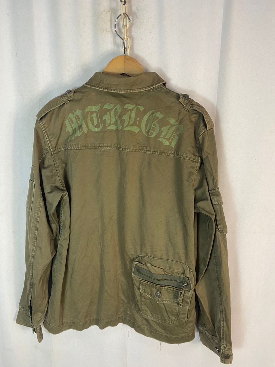 Japanese Brand Mtrl military fashion multipocket zipper jacket Size US M / EU 48-50 / 2 - 13 Thumbnail