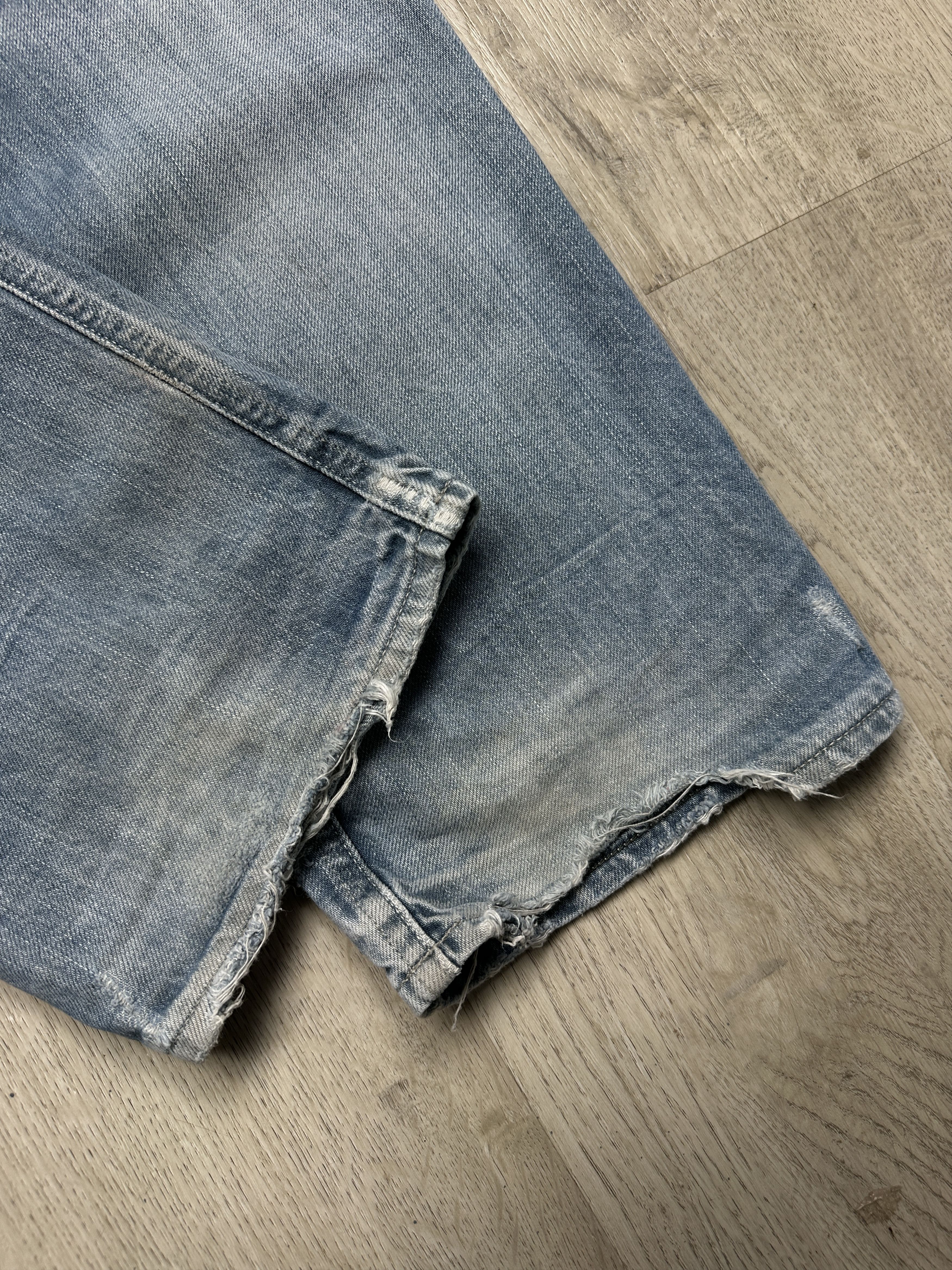 G-Star G Star Raw 3301 Mens Denim Pants Jeans Size US 32 / EU 48 - 3 Thumbnail