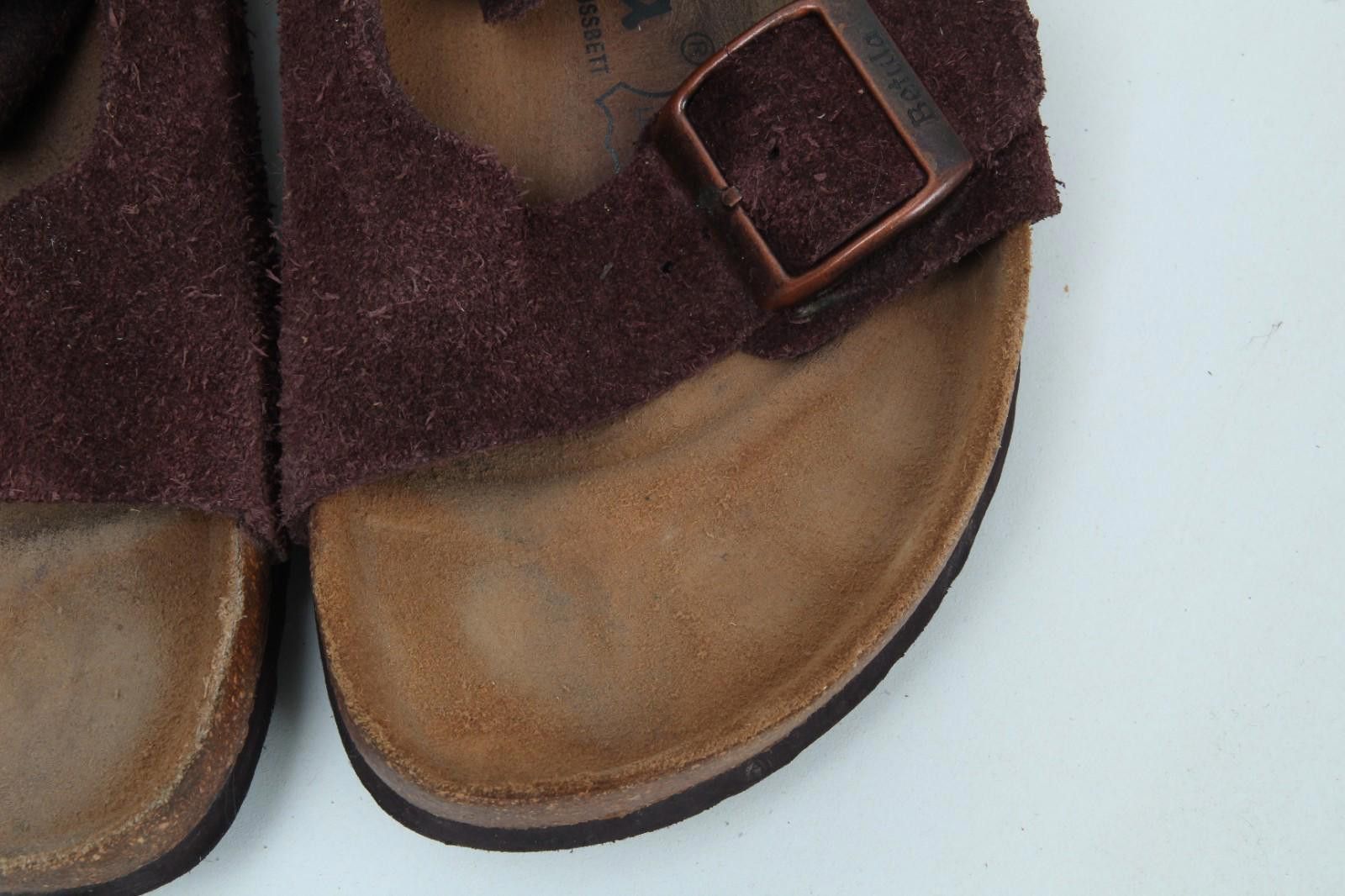 Designer Betula By Birkenstock Arizona Sandals Shoes Suede 40/ 9 Size US 9 / IT 39 - 5 Thumbnail