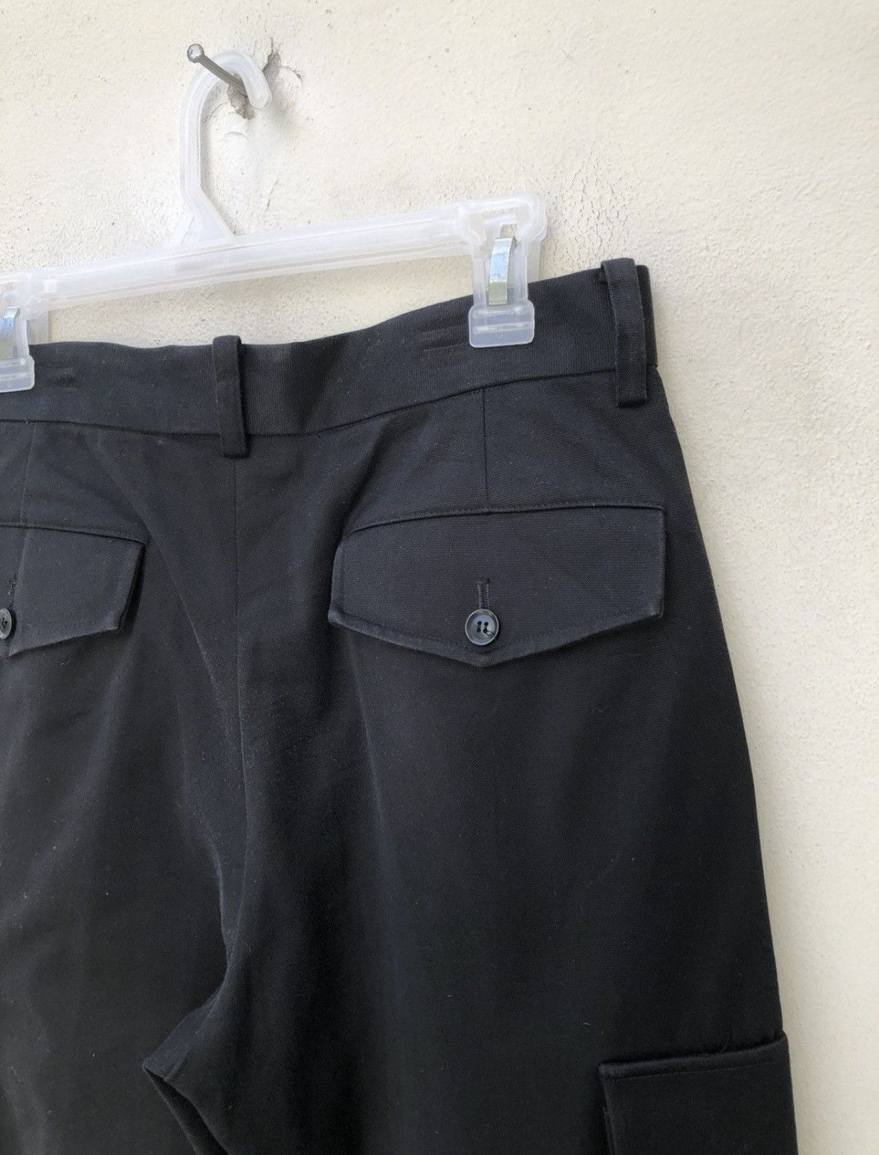 Yoshio Kubo Yoshio Kubo Japan Side Striped Cropped Cargo Trouser Pant Size US 29 - 17 Thumbnail