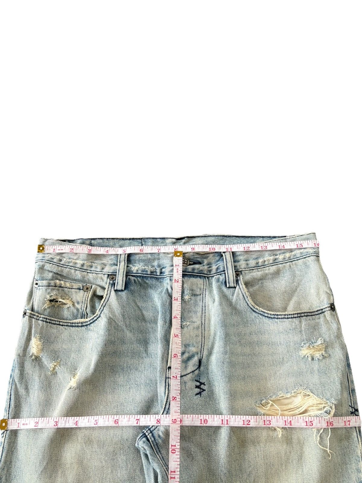 Ksubi Vintage Ksubi Mud Wash Distressed Jeans Size US 32 / EU 48 - 10 Thumbnail