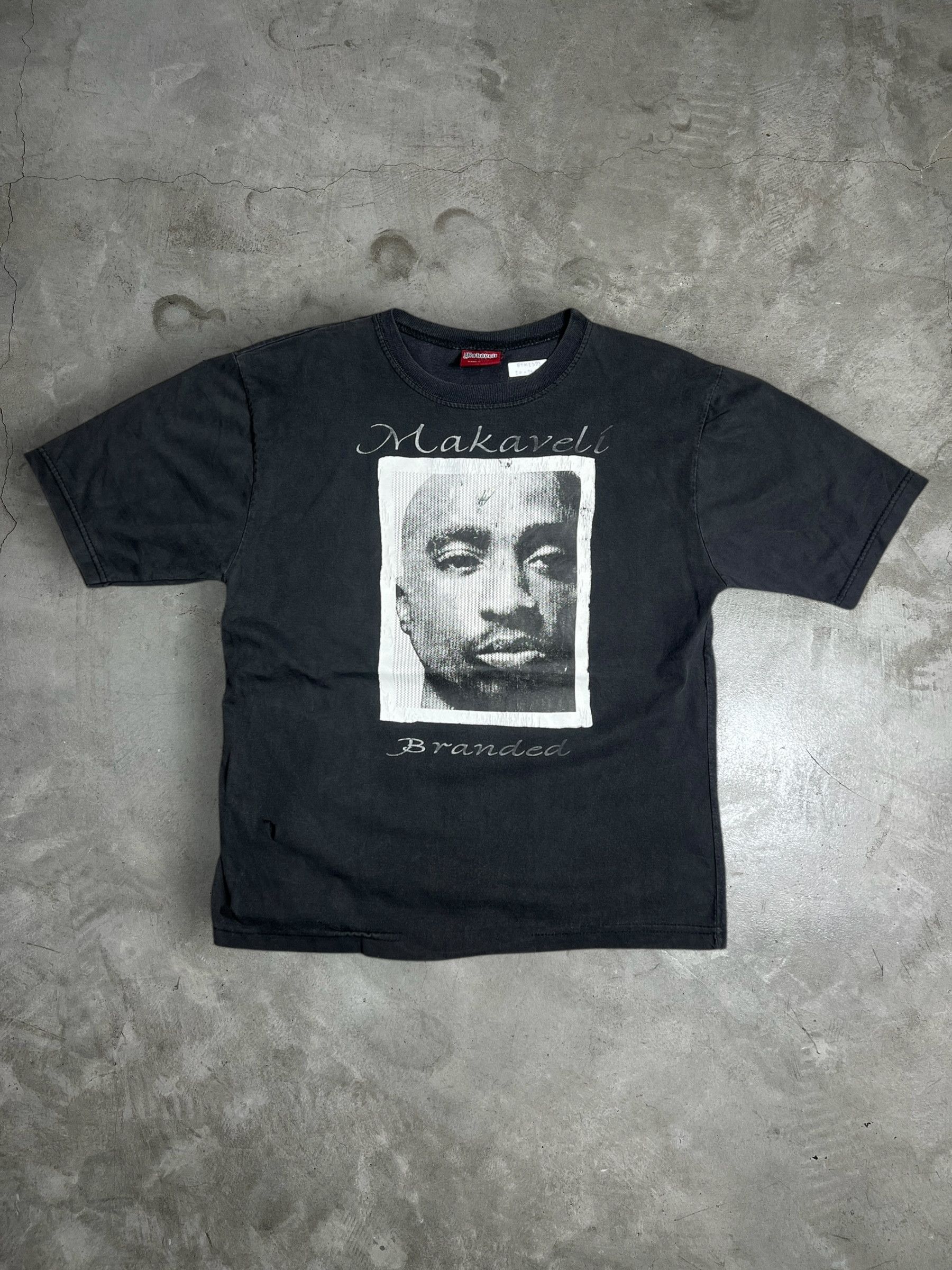 Makaveli Vintage TUPAC Makeveli Brand Graphic Tee (Y) GTME593 Size US XXS / EU 40 - 1 Thumbnail