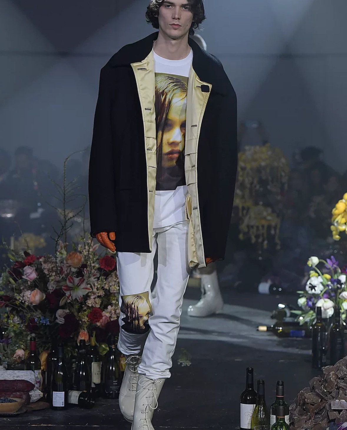 Raf Simons RAF SIMONS AW18 fashion show heavy-duty woolen coat Size US S / EU 44-46 / 1 - 8 Thumbnail