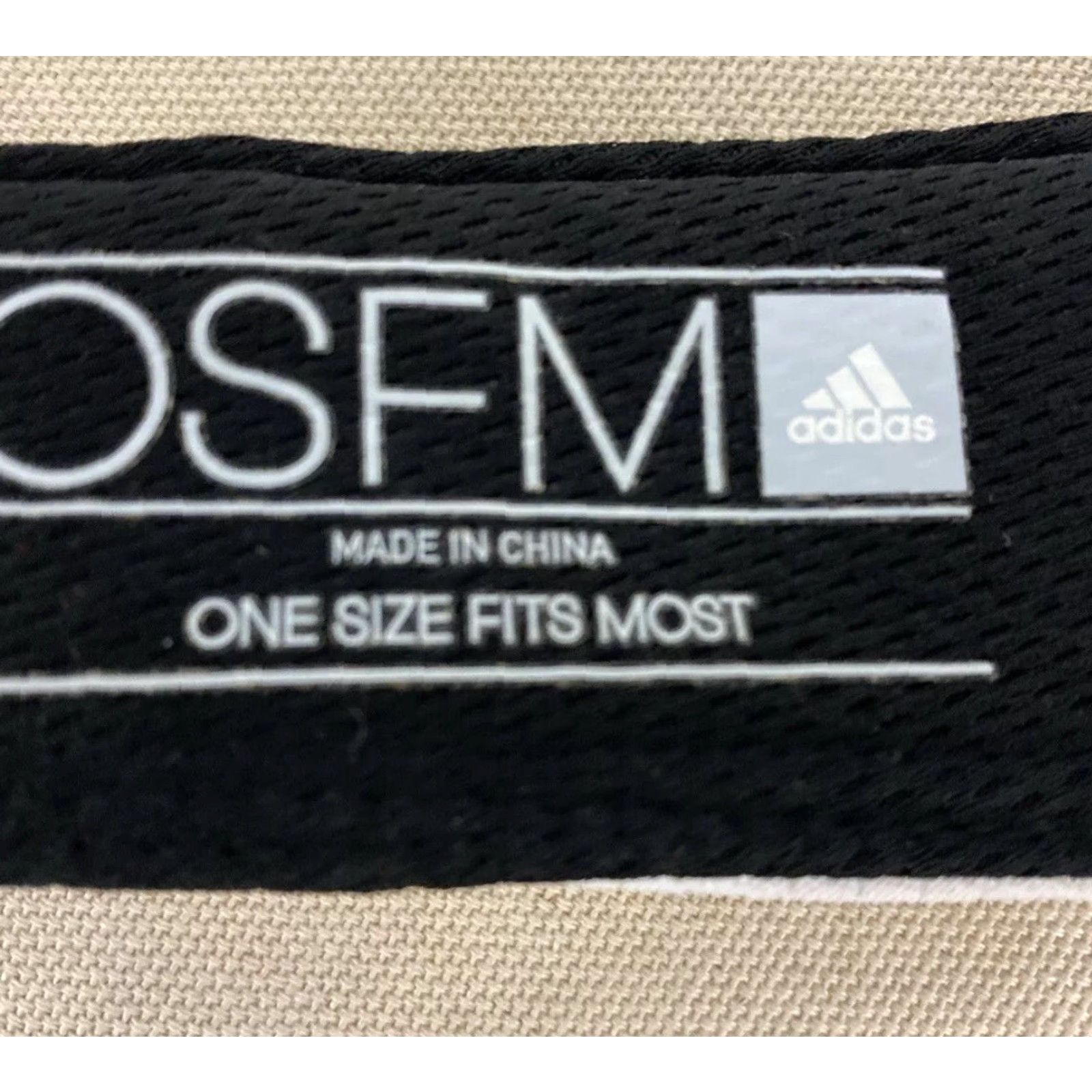 Adidas ADIDAS Visor Hat Cap Strap Back One Size Cotton Adjustable Men Brown Beige Visor 455 Size ONE SIZE - 4 Thumbnail