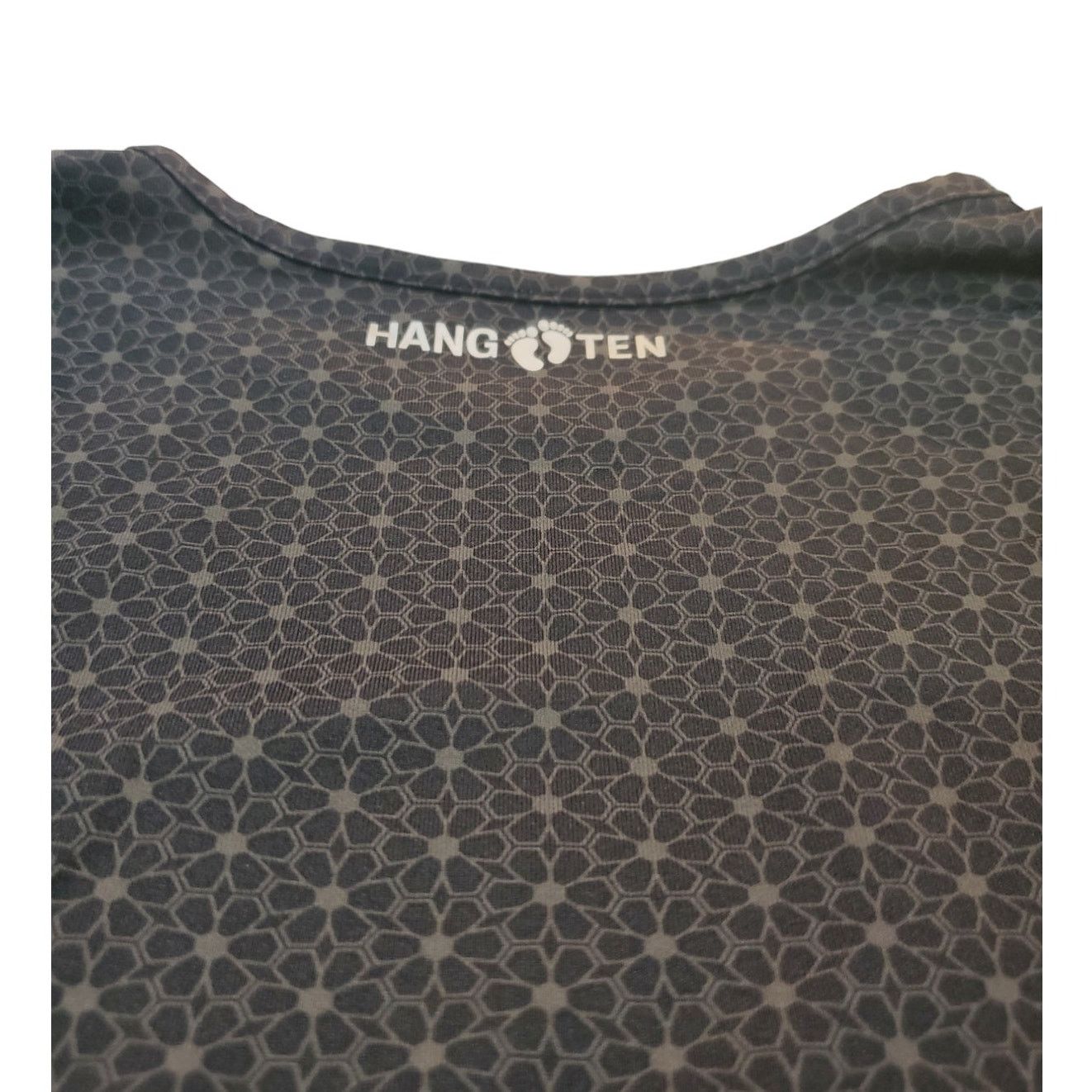 Hang Ten Hang Ten | Black & Grey Daisy Print Rash Guard | Size Small Size S / US 4 / IT 40 - 7 Thumbnail