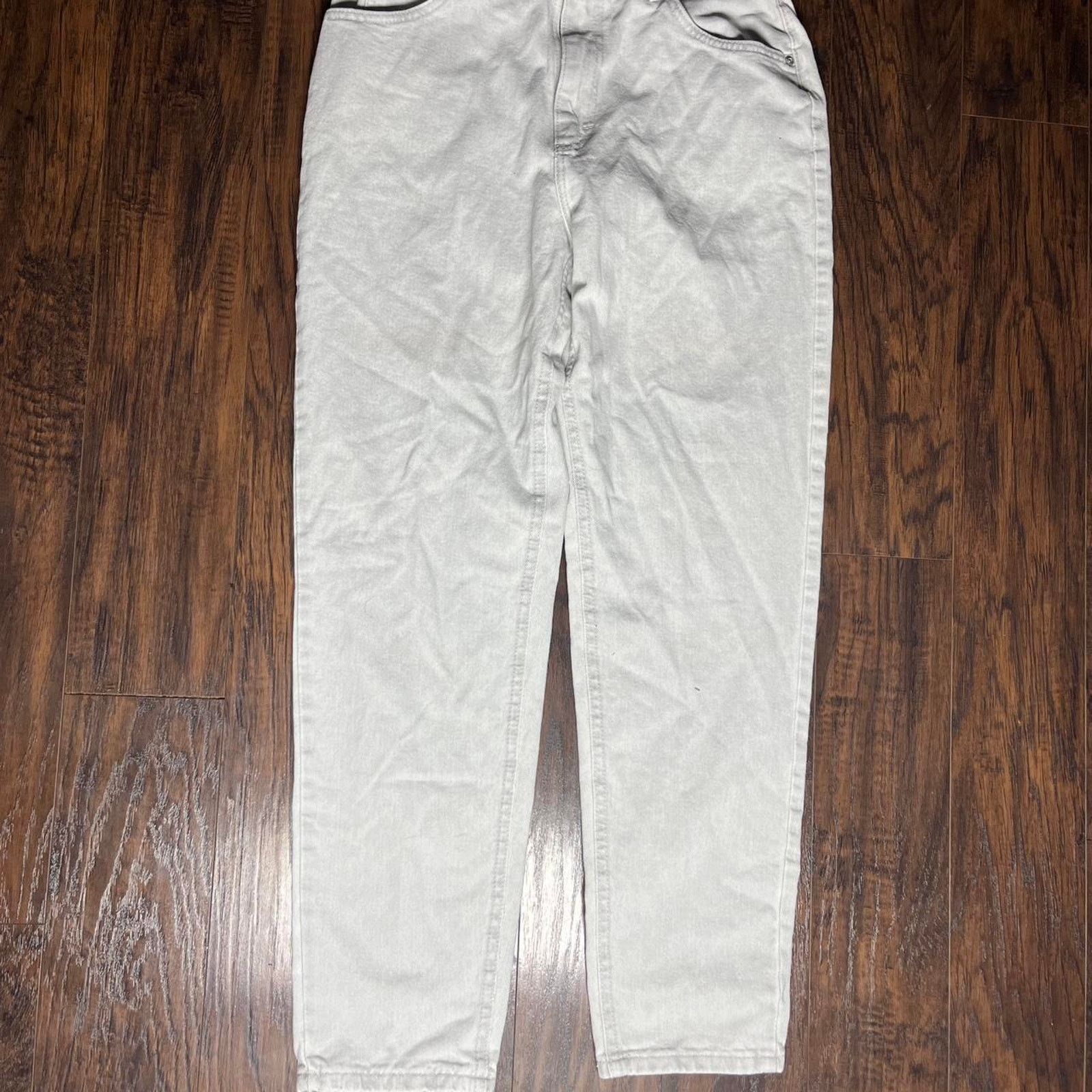 Other Vintage white denim jeans women Size 34" / US 12 / IT 48 - 1 Thumbnail