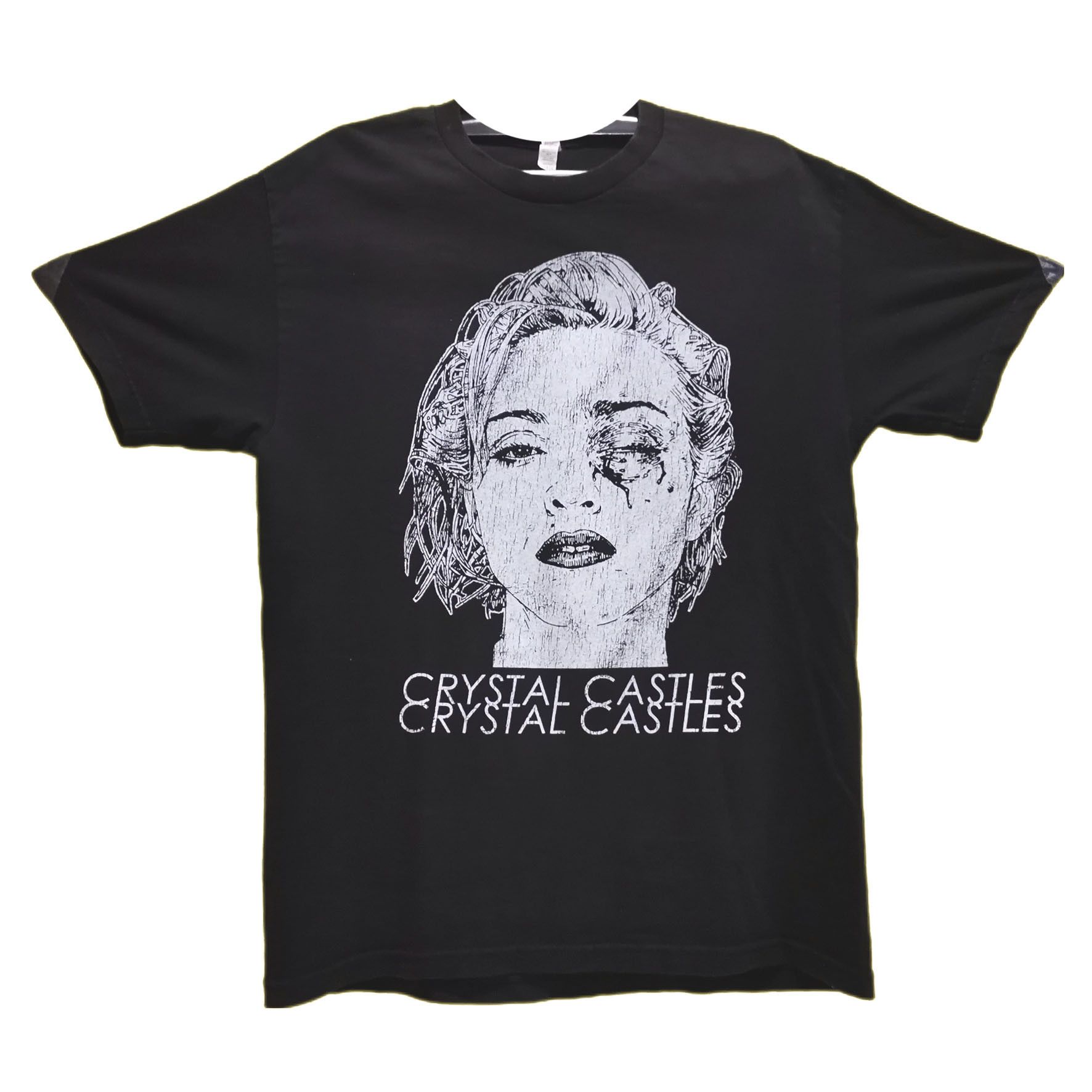 Band Tees 2007 Crystal Castles Crimewave Vintage Shirt | Grailed