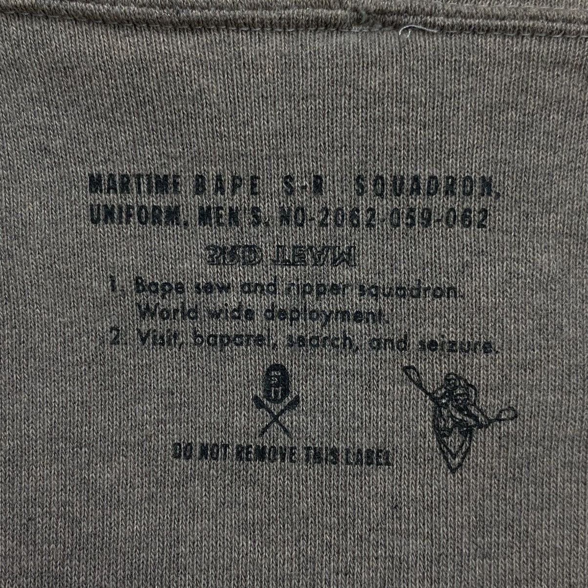 Bape Martime Squadron Reversible Full Zip Hoodie Size US S / EU 44-46 / 1 - 5 Thumbnail