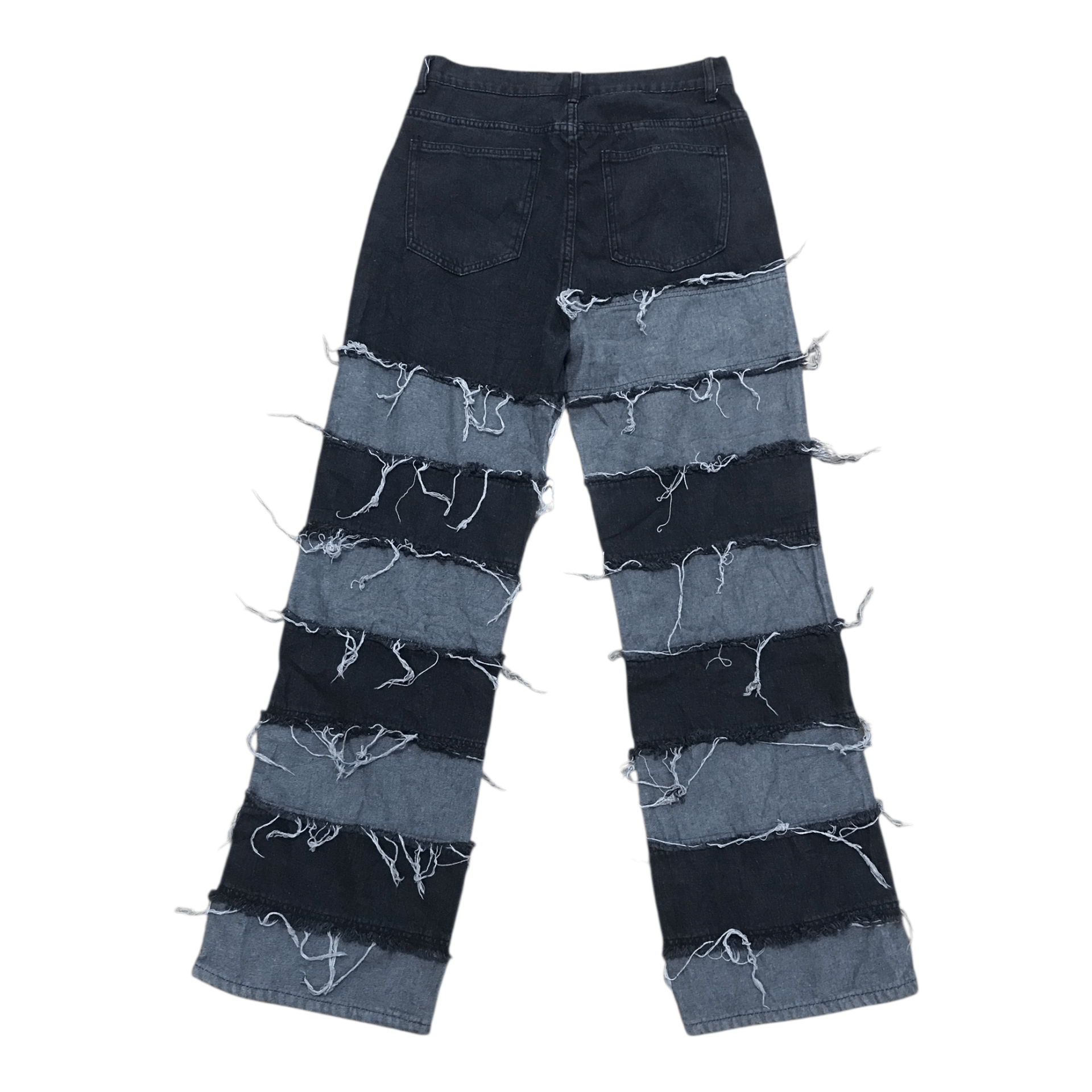 Japanese Brand Shein Patchwork Hagi Pant Size US 32 / EU 48 - 4 Thumbnail
