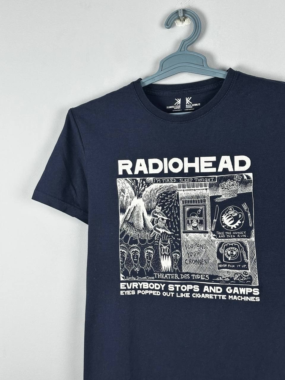 Japanese Brand Radiohead T-shirt Punk Band Cotton Vintage Size US S / EU 44-46 / 1 - 3 Thumbnail