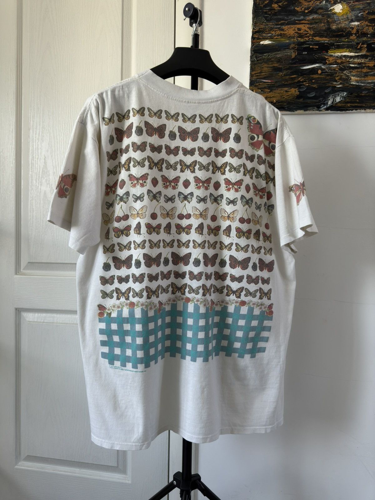 Band Tees Vintage 1995 Elton John "Made In England" Pop Band T Shirt Size US XL / EU 56 / 4 - 3 Thumbnail