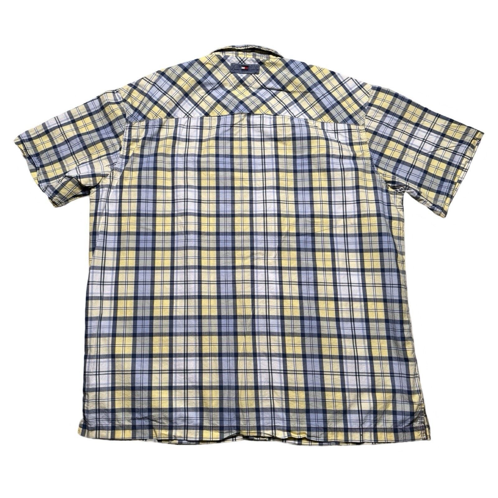Tommy Hilfiger Vintage Y2K Tommy Jeans Hilfiger Button Shirt Plaid XL Size US XL / EU 56 / 4 - 5 Thumbnail