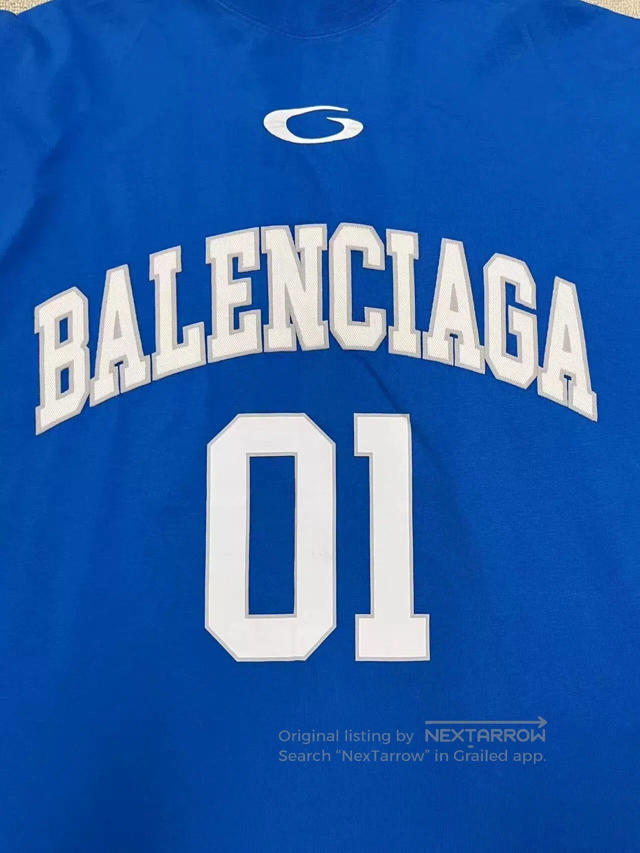 Balenciaga Balenciaga Basketball Series Letter Print T-Shirt. Size US S / EU 44-46 / 1 - 3 Thumbnail
