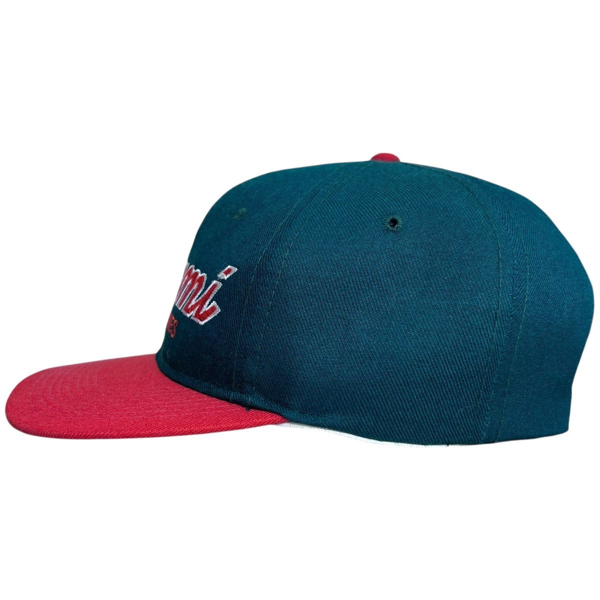 NCAA × Sports Specialties × Vintage 90s NCAA Miami Hurricanes Script Sports Specialties Snapback Size ONE SIZE - 3 Thumbnail