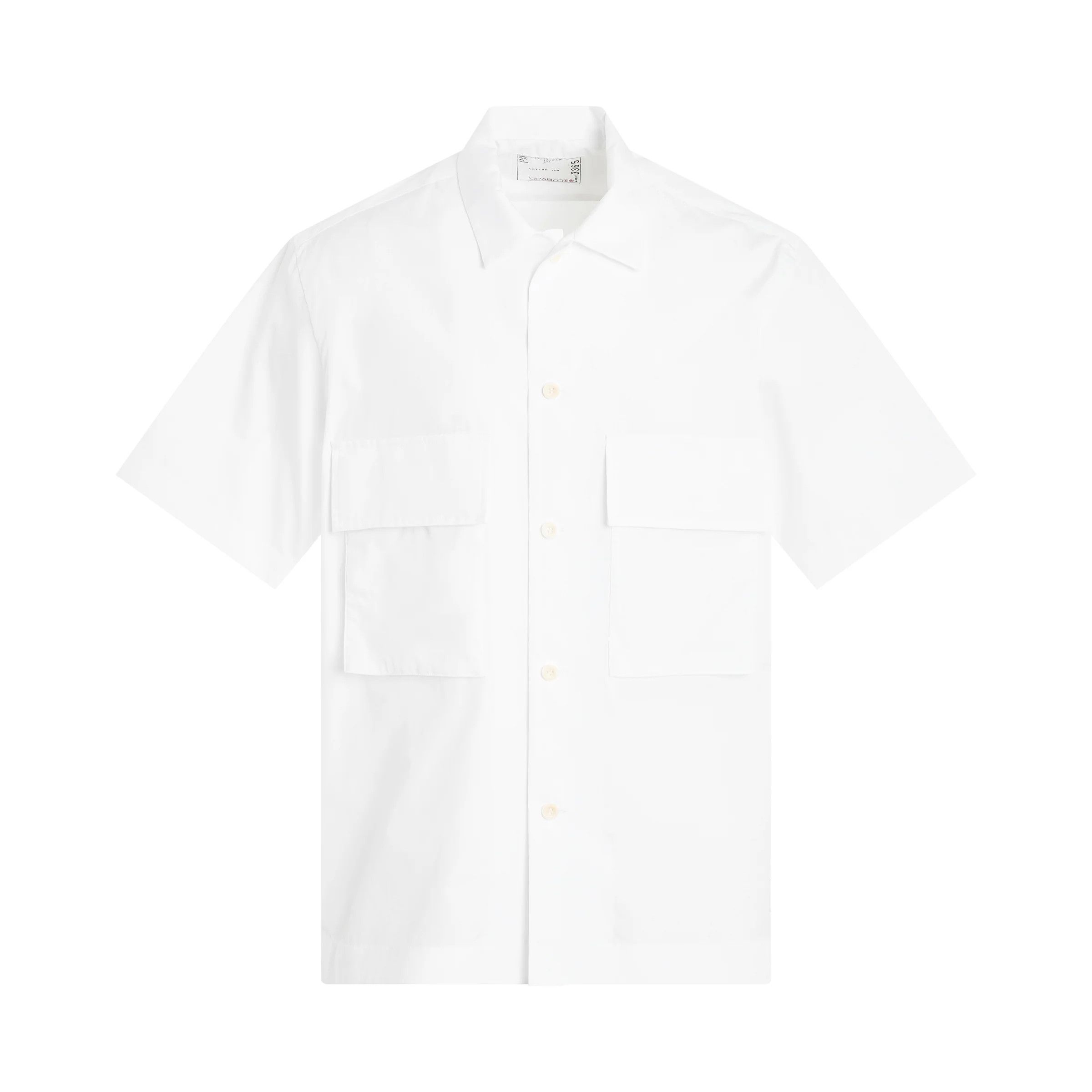 Sacai o1mris0824 Shirt in Off White Size US S / EU 44-46 / 1 - 1 Thumbnail