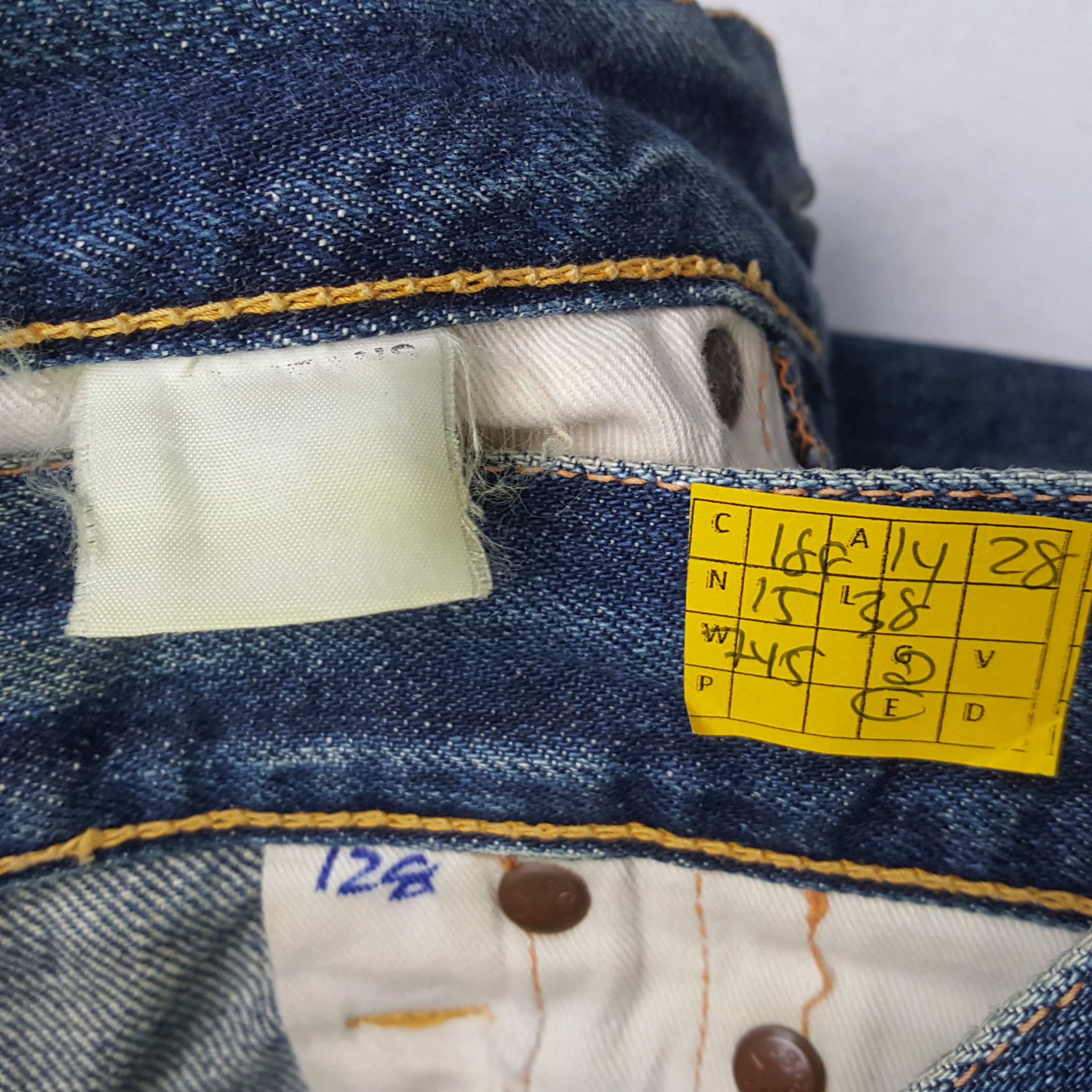 Evisu × Japanese Brand × Vintage Vintage EVIS Japanese Brand Daicock Custom Distressed Jeans Size US 28 / EU 44 - 13 Thumbnail