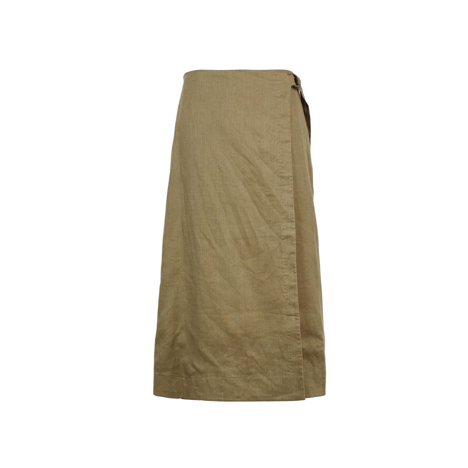 Loro Piana Loro Piana Linen Wrap Skirt Size 40 Size 27" / US 4 / IT 40 - 1 Thumbnail