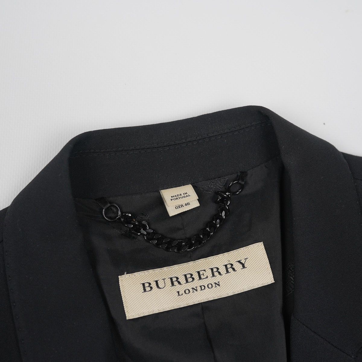 Burberry Burberry London Blazer Black Jacket Size XL / US 12-14 / IT 48-50 - 9 Thumbnail