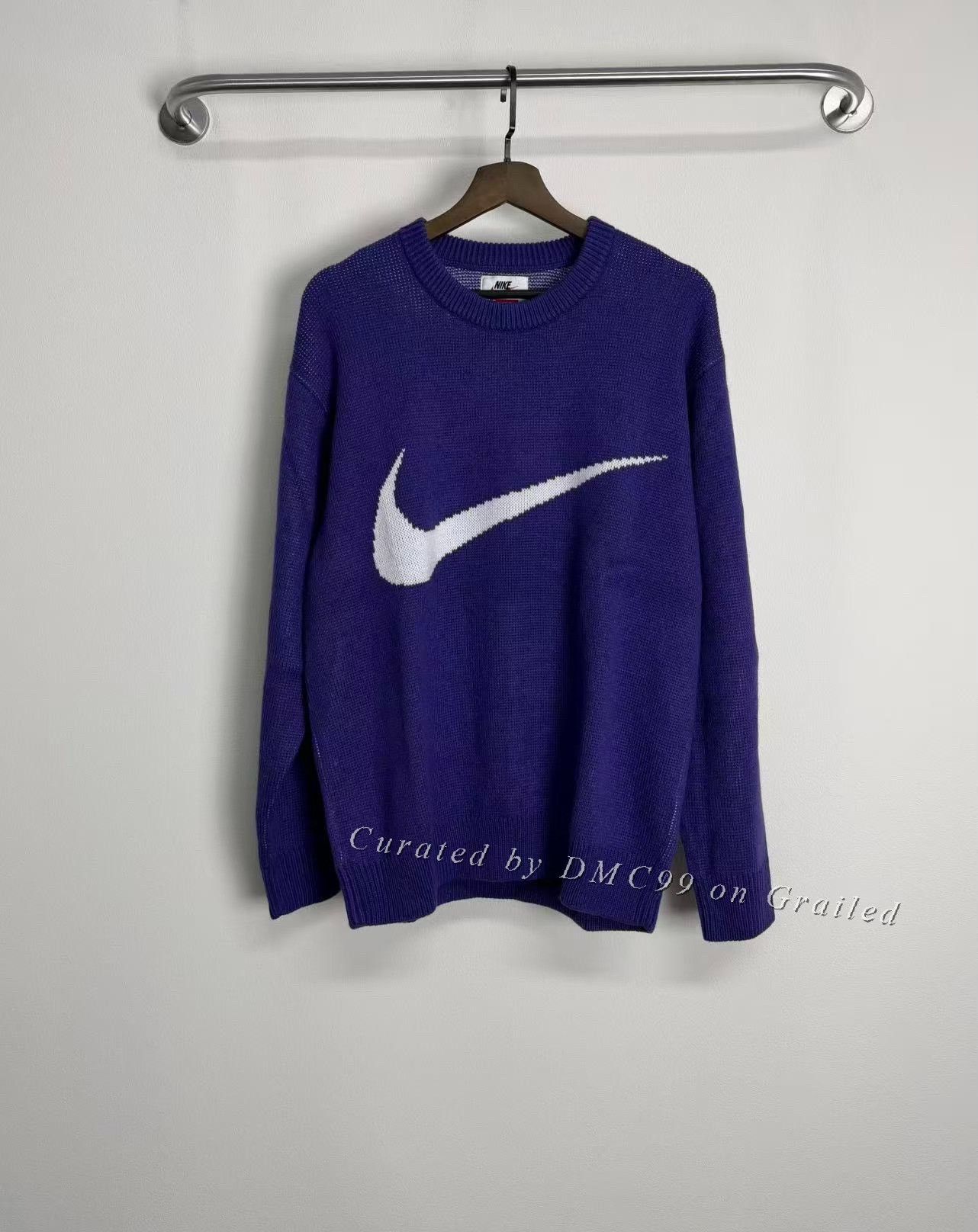 Supreme Supreme Nike Swoosh Logo Sweater Size US L / EU 52-54 / 3 - 1 Thumbnail
