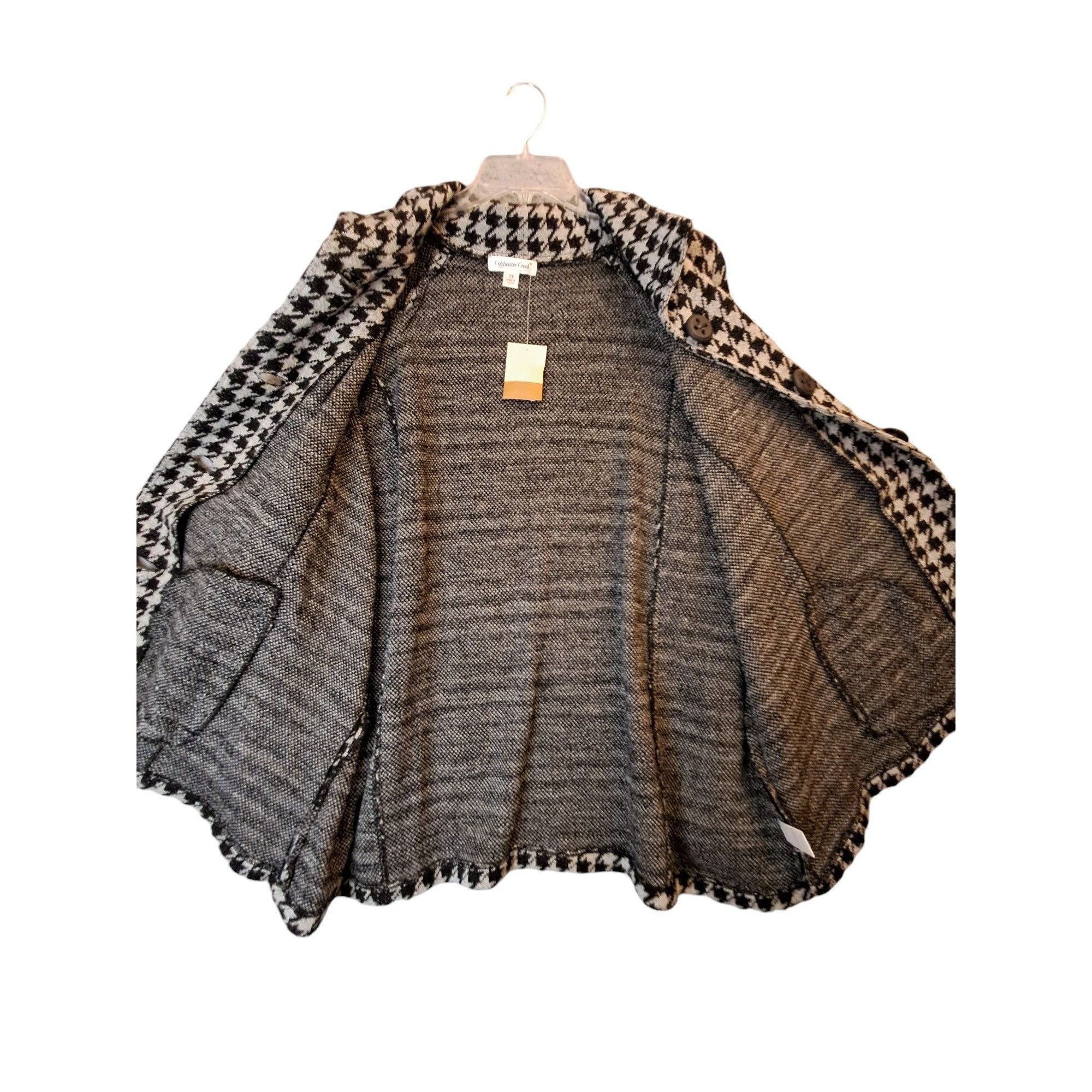 Coldwater Creek Coldwater Creek Houndstooth Jacket NWT Size 2x Women's Size XXL / US 16-18 / IT 52-54 - 7 Thumbnail