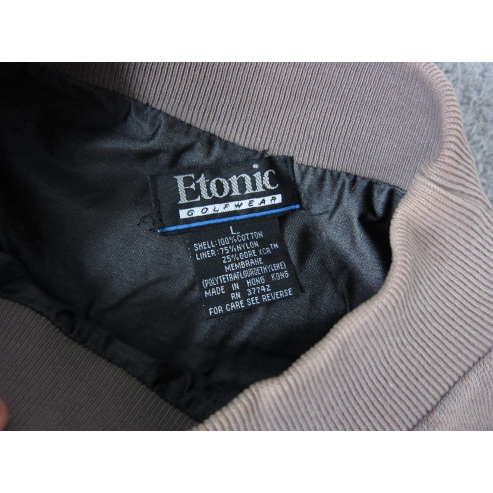 Vintage VINTAGE Gore Tex Sweater Mens Large Brown Blue XCR Argyle Golf Adult Etonic Size US L / EU 52-54 / 3 - 5 Thumbnail