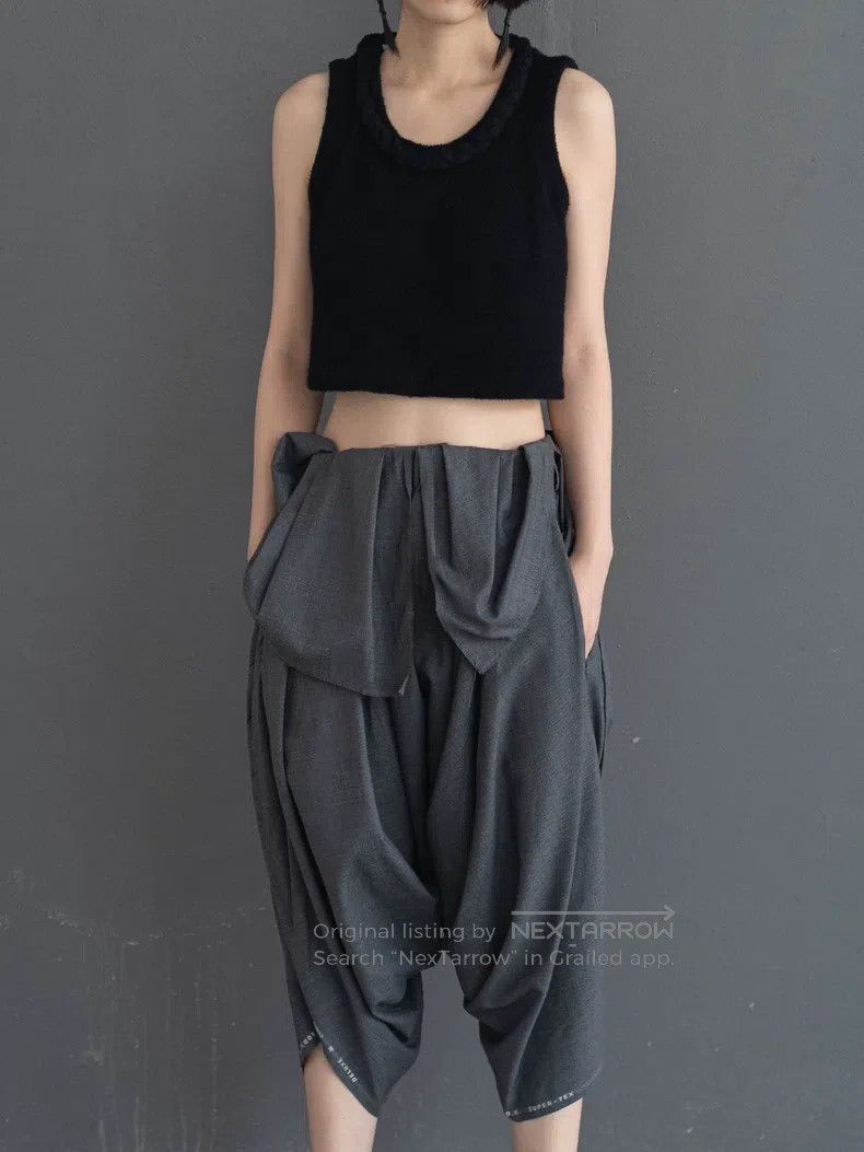 Comme des Garcons Comme Des Garcons size XS Main Line Grey Deformed Harlequi Size 23" - 6 Thumbnail
