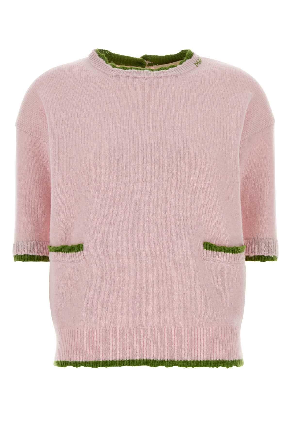 Marni Pastel Pink Wool Blend Sweater Size S / US 4 / IT 40 - 1 Thumbnail