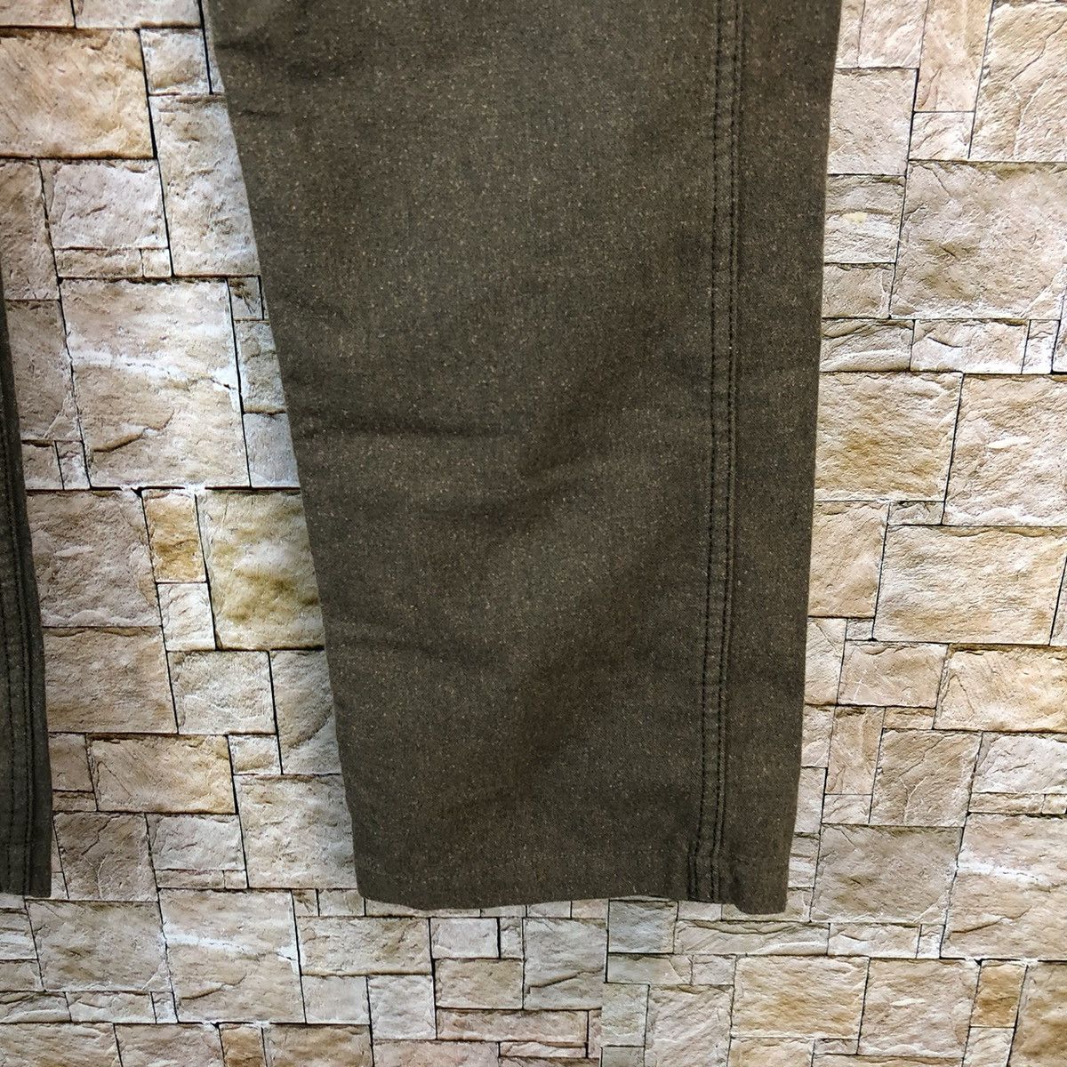 Japanese Brand Back Number Brown Cargo Multipocket Pants #A1162 Size US 27 - 12 Thumbnail