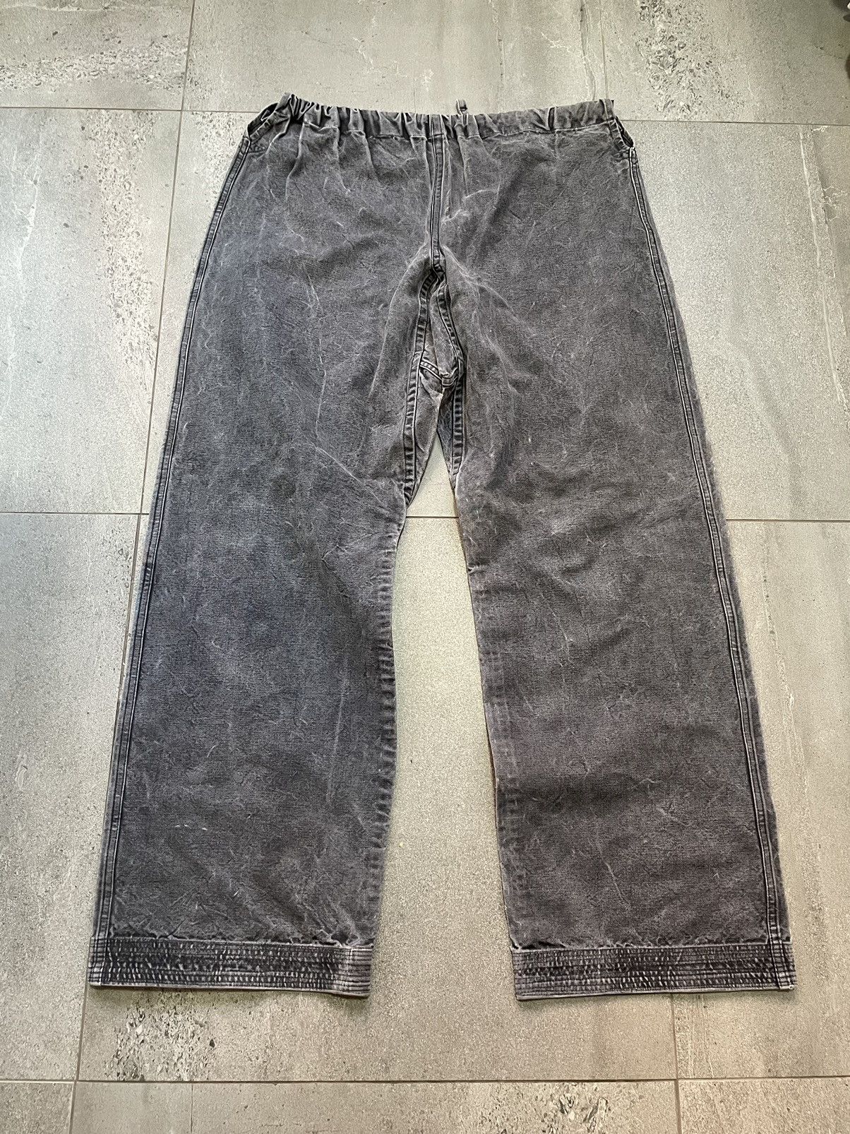 Japanese Brand × Vintage BAGGY KAPITAL STYLE WASHED COTTON DISTRESSED OKINAWA PANTS Size US 36 / EU 52 - 12 Thumbnail