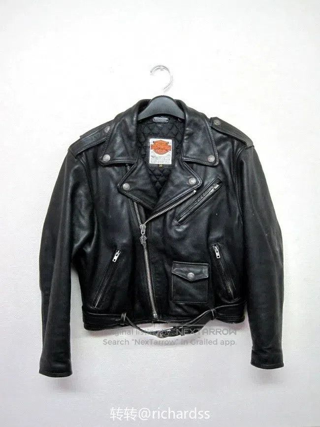 Schott Schott Wisen cable-stayed locomotive cowhide jacket Size US M / EU 48-50 / 2 - 3 Thumbnail