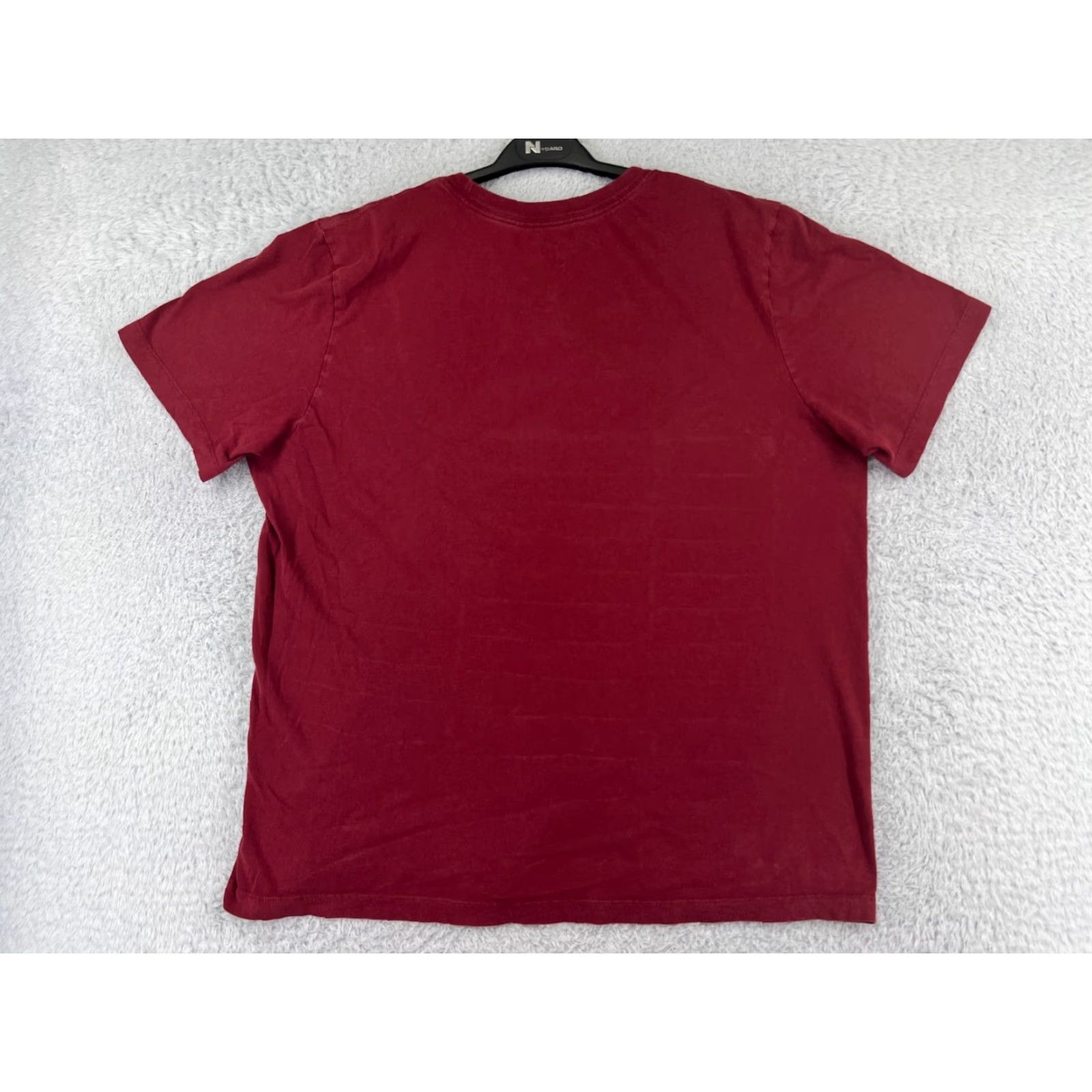 Nike Nike Shirt Mens XL Red Short Sleeve Crew Neck Logo Athletic 90s Outdoor Retro Sports Size US XL / EU 56 / 4 - 2 Thumbnail