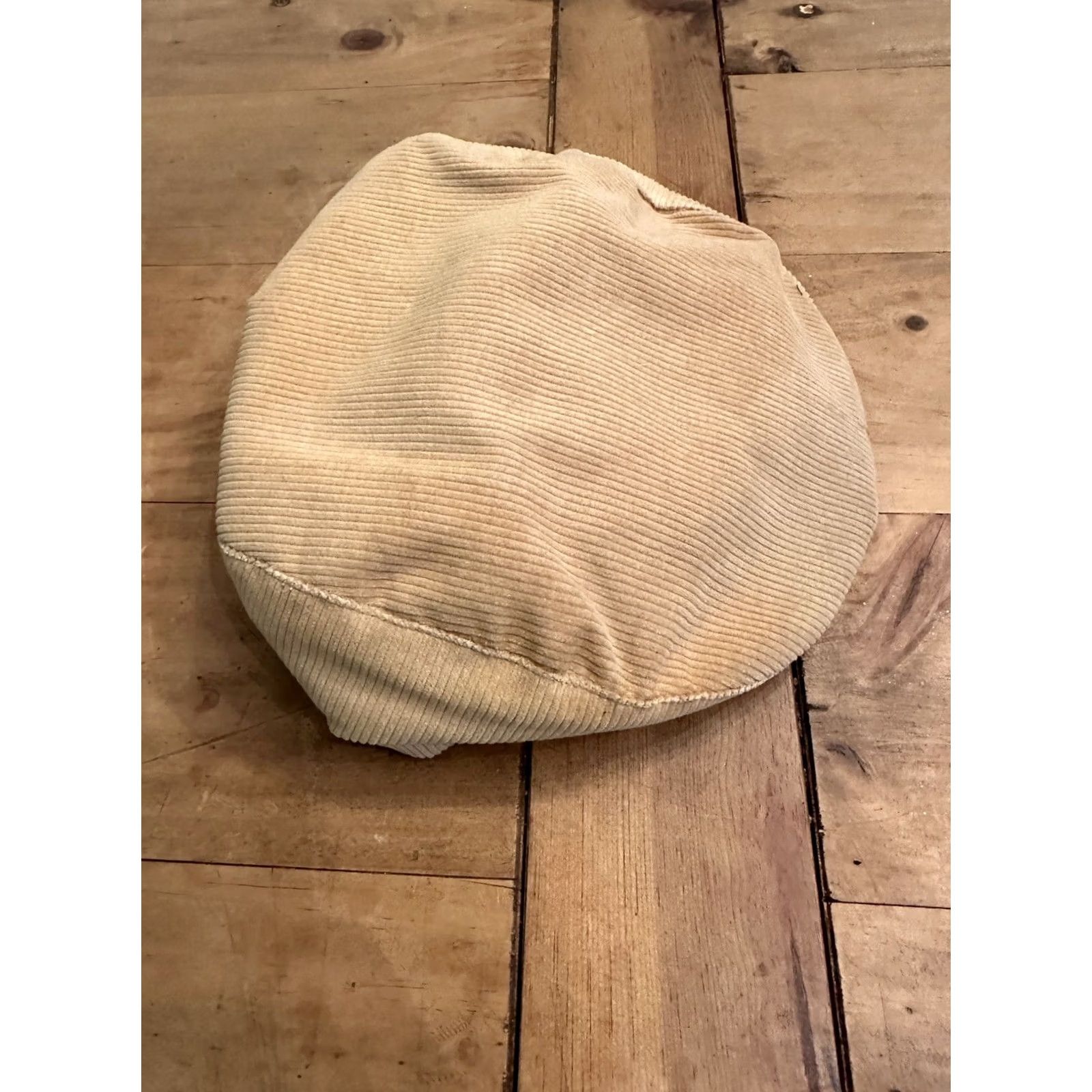 Disney VINTAGE Dorfman Pacific Hat Cap Beige Corduroy Paper Boy Cabby Small Mens Size ONE SIZE - 3 Thumbnail