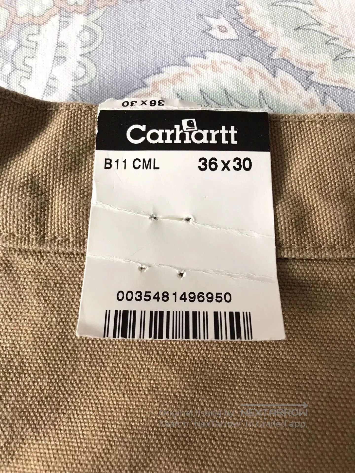 Carhartt Carhartt B11 CML Cargo Pants. Size US 36 / EU 52 - 8 Thumbnail