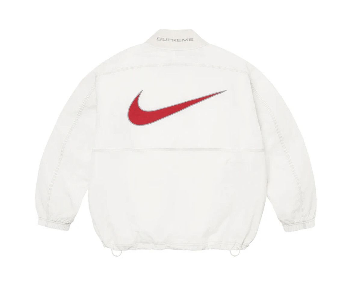 Supreme Supreme Nike Ripstop Pullover White Size L in Hand | Grailed