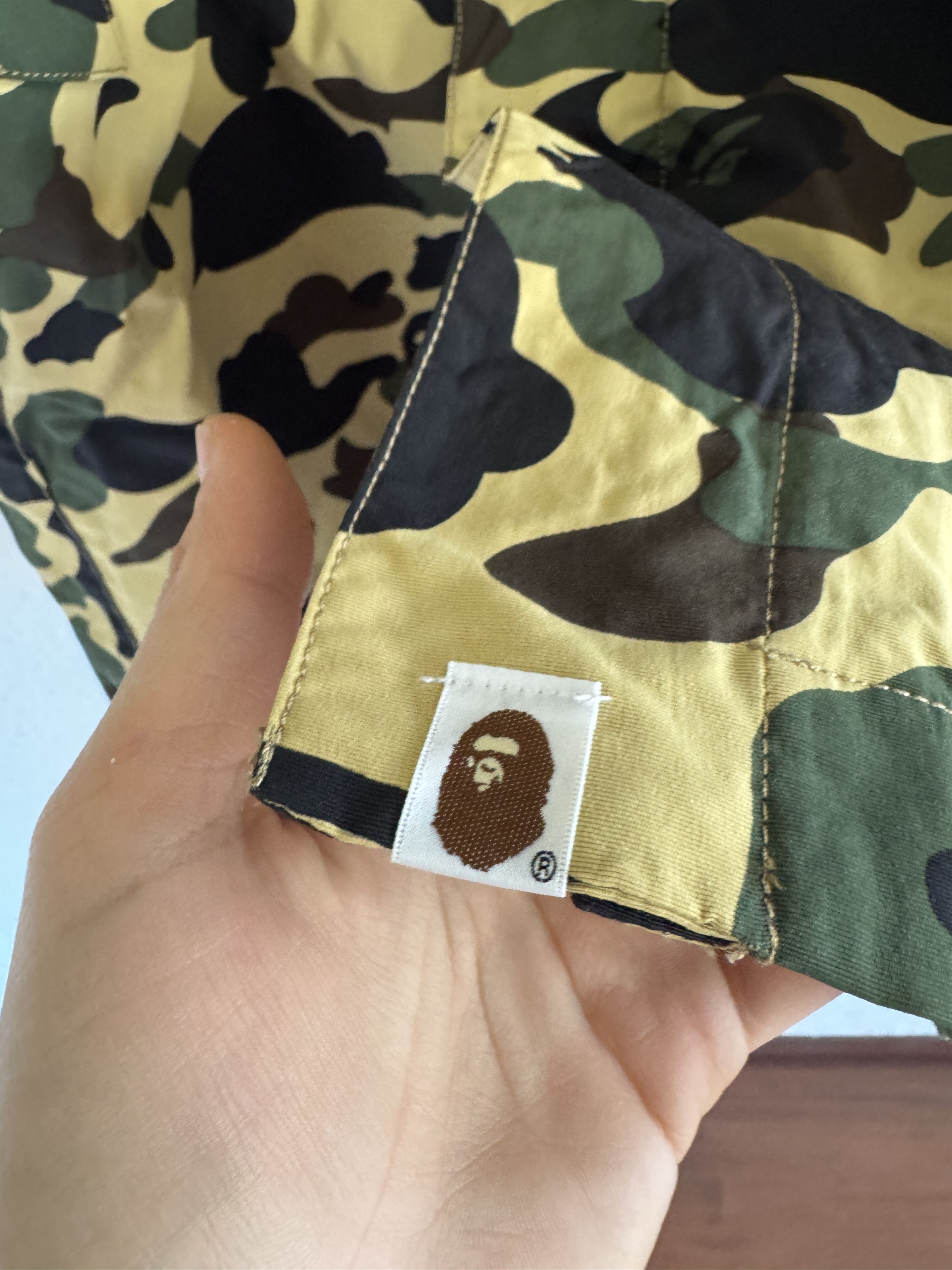 Bape 1st Camo Hooded Coat – Yellow Camo Size US M / EU 48-50 / 2 - 11 Thumbnail