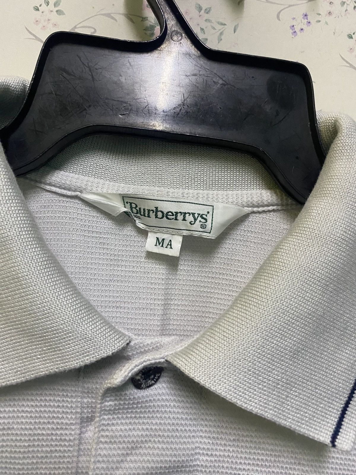Burberry × Designer × Vintage Vintage 90s burberry long sleeve very rare Size US L / EU 52-54 / 3 - 3 Thumbnail
