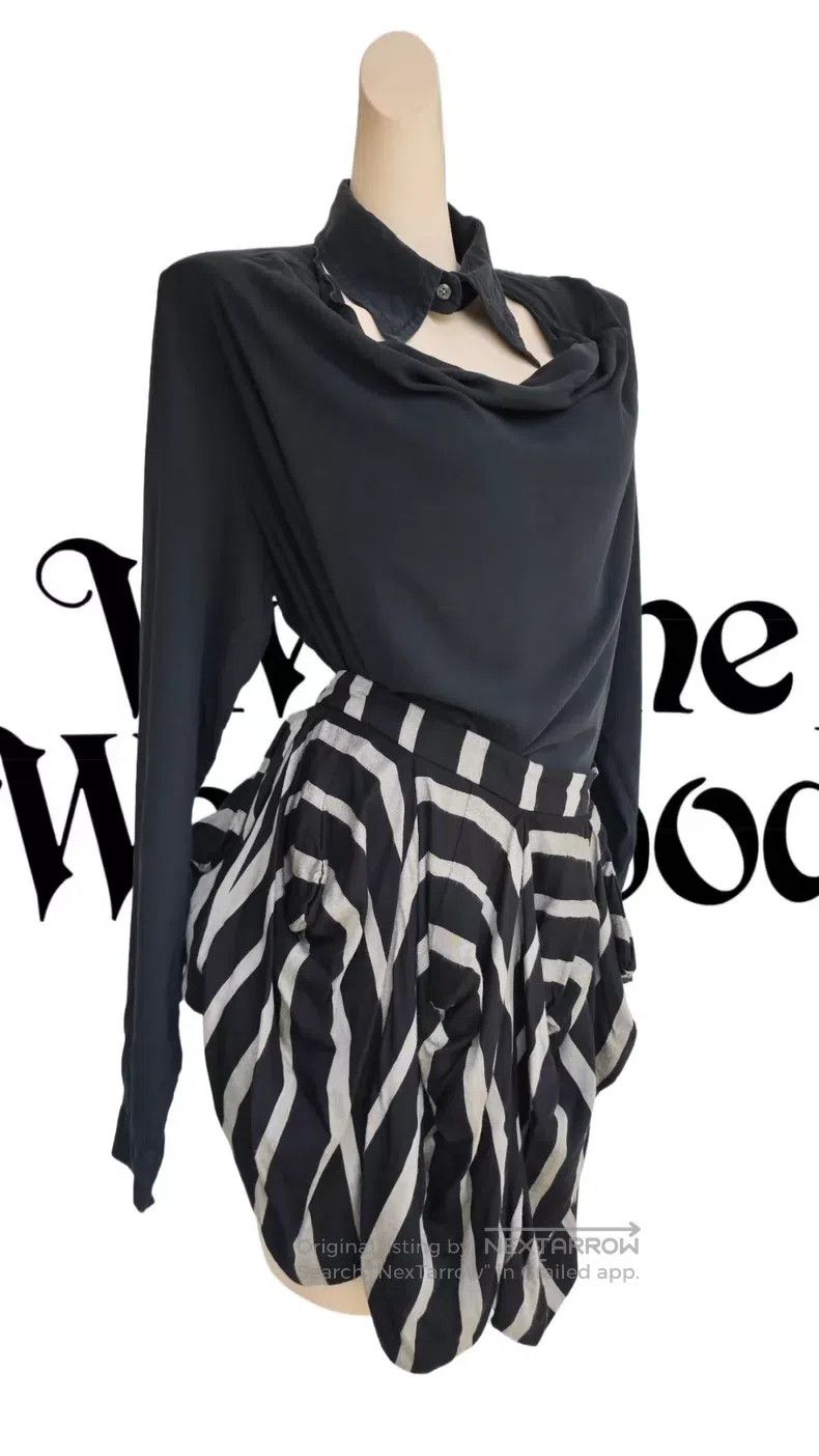 Other Vivienne Westwood Lace Up Shirt Top Size XS / US 0-2 / IT 36-38 - 2 Thumbnail