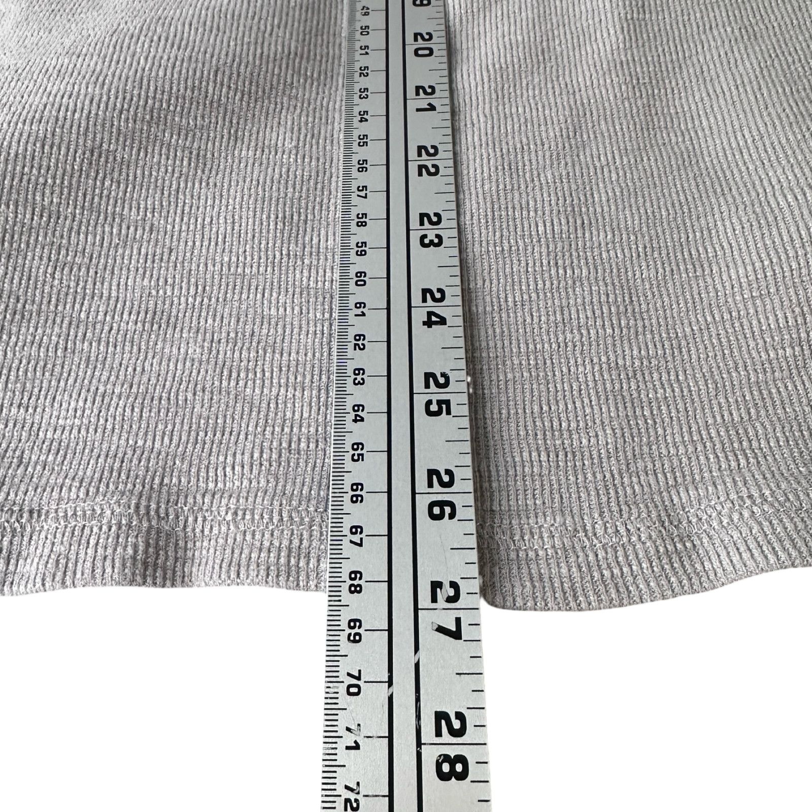 Allsaints AllSaints Muse Thermal Henley Shirt Men’s L Gray Long Sleeve Size US L / EU 52-54 / 3 - 11 Thumbnail