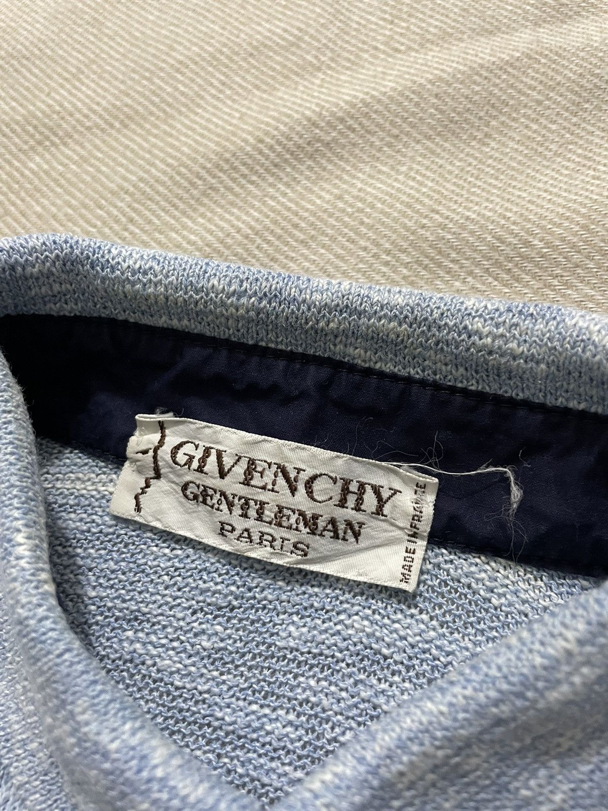 Givenchy Vintage 90s Givenchy Gentleman Triblend Polo Shirt Size US M / EU 48-50 / 2 - 4 Thumbnail