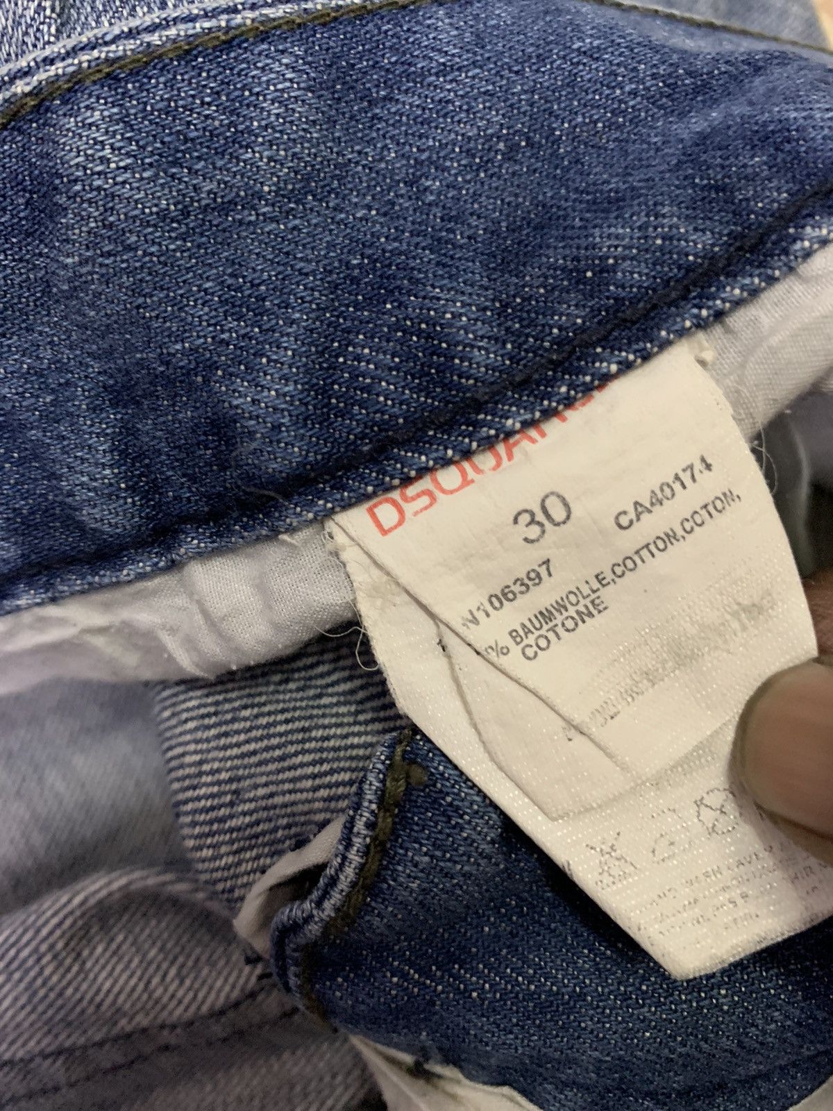 Dsquared2 💥Vintage Dsquared Chip Chip MotherFucker Denim Size US 33 - 8 Thumbnail