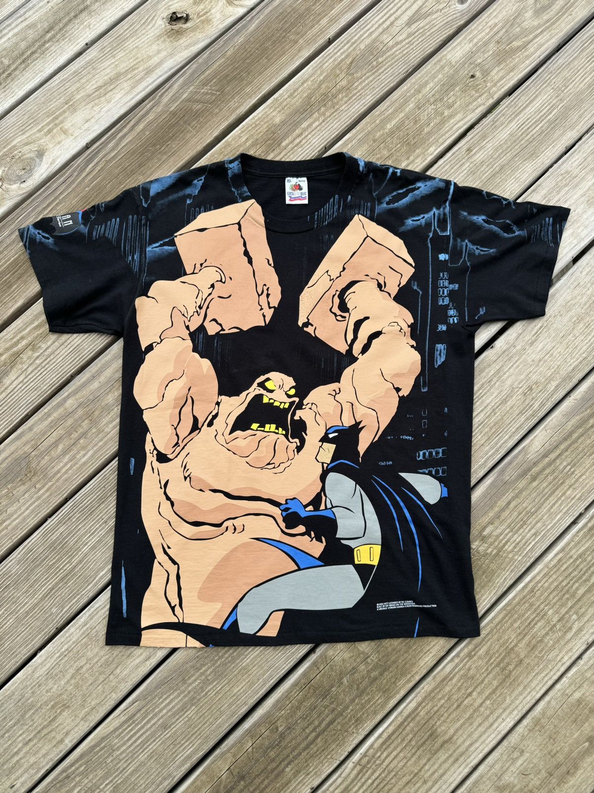 Vintage Vintage Batman the Animated Series All Over Print Shirt 