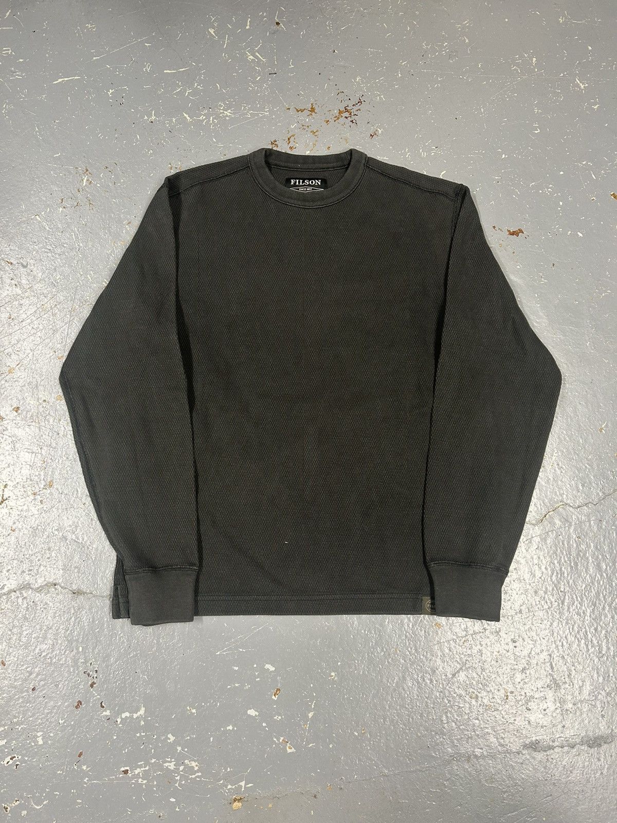 Filson × Vintage Vintage Essential Black Filson Pullover Crewneck Sweater Size US S / EU 44-46 / 1 - 1 Thumbnail
