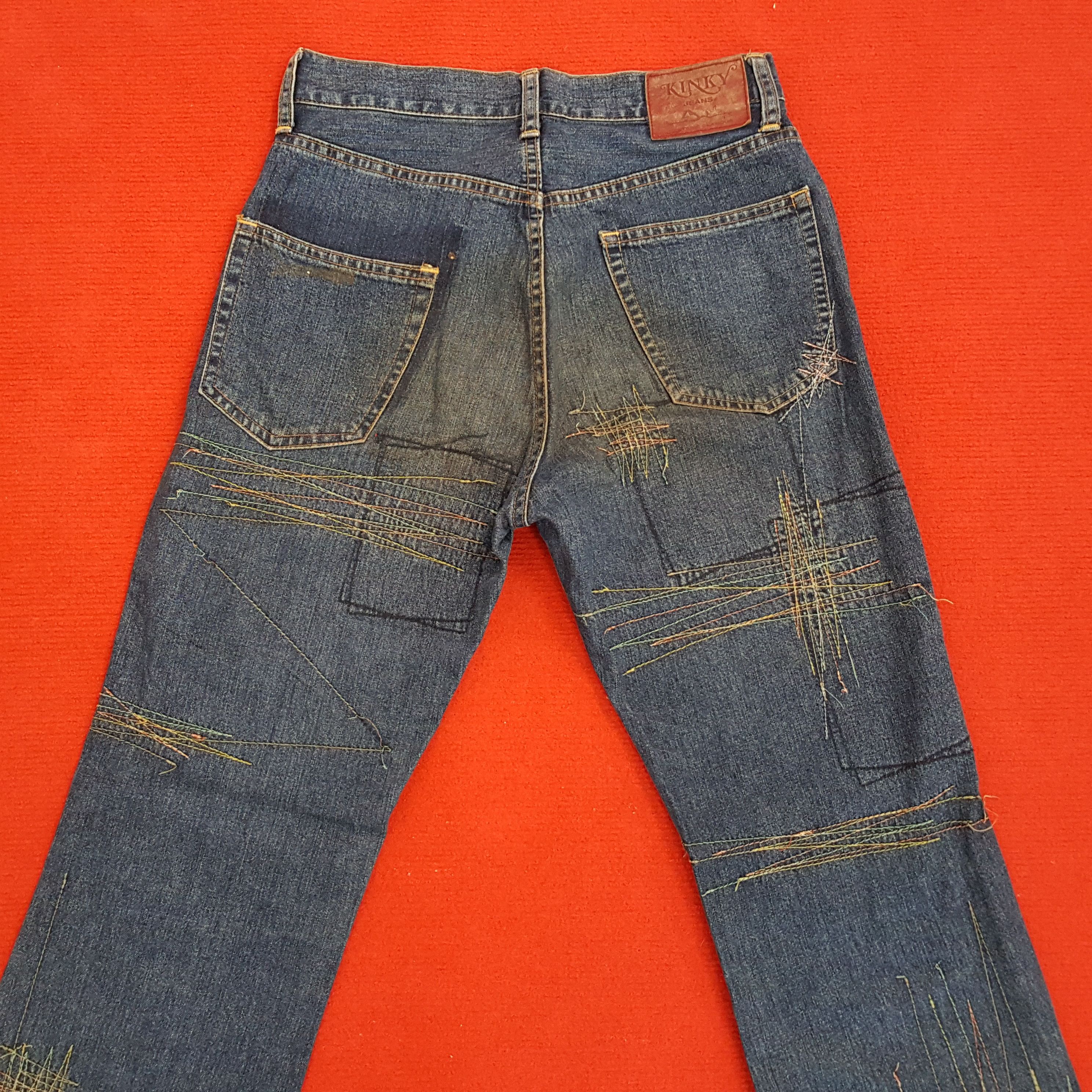 Hysteric Glamour × Japanese Brand × Vintage Hysteric Glamour Kinky Jeans Fashion Design Style Jeans Size US 28 / EU 44 - 2 Thumbnail